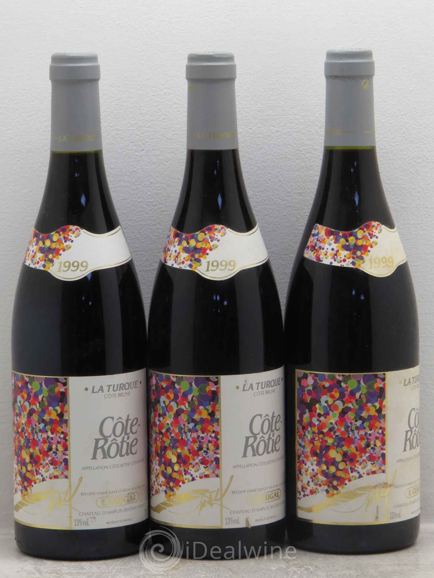 Côte-Rôtie La Turque Guigal 1999 - Lot de 6 bouteilles - 2