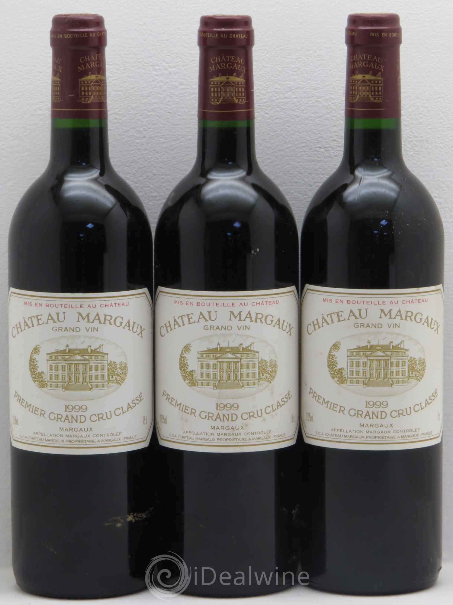 Château Margaux 1er Grand Cru Classé 1999 - Lot de 6 bouteilles - 2