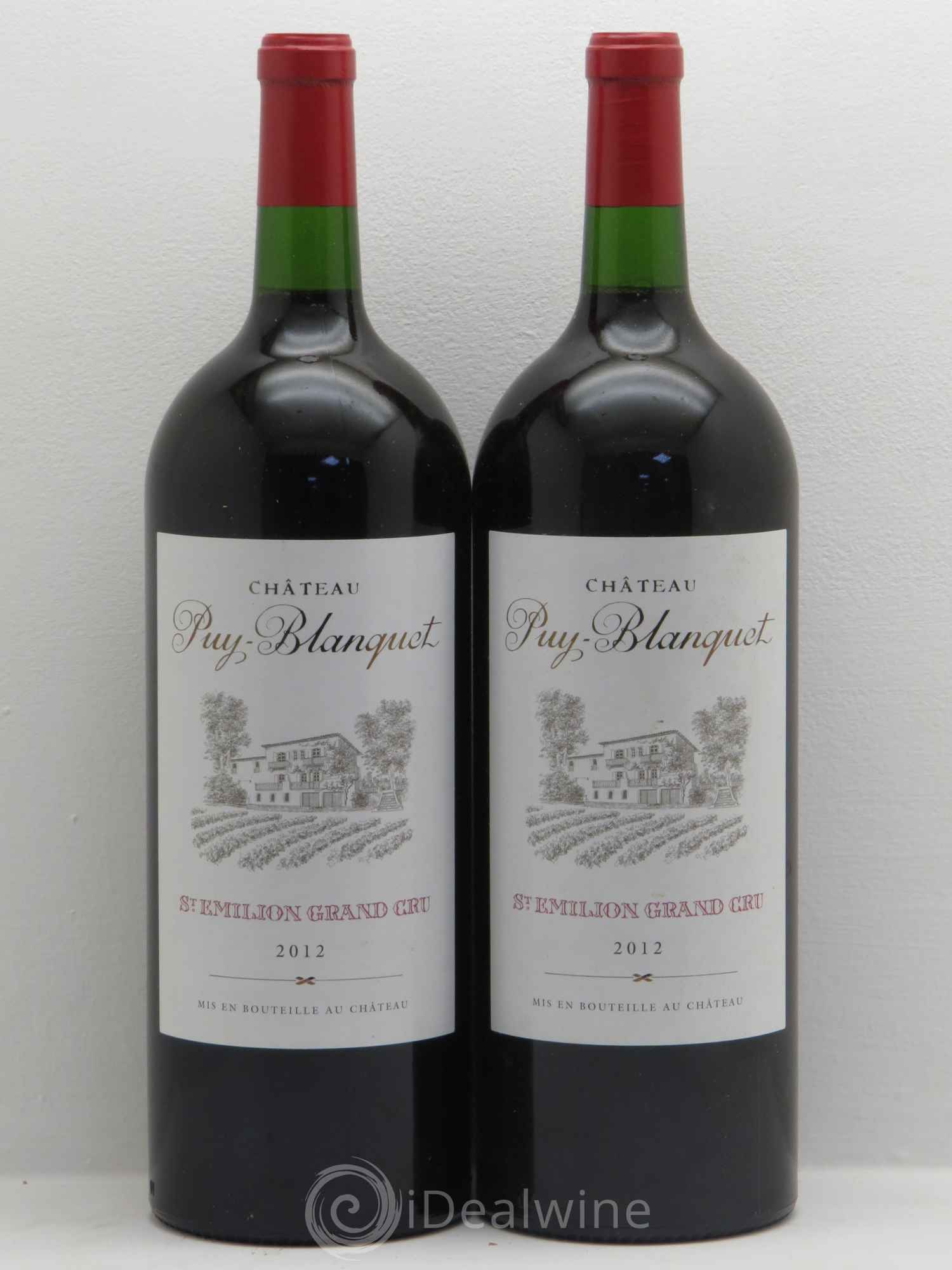 Château Puy Blanquet 2012 - Lot de 2 magnums - 0