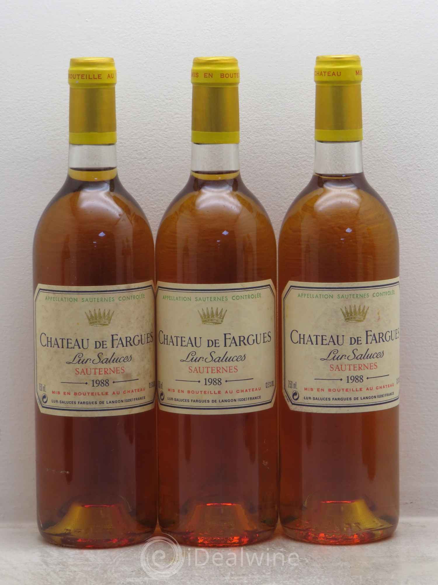 Château de Fargues 1988 - Lotto di 12 bottiglie - 3