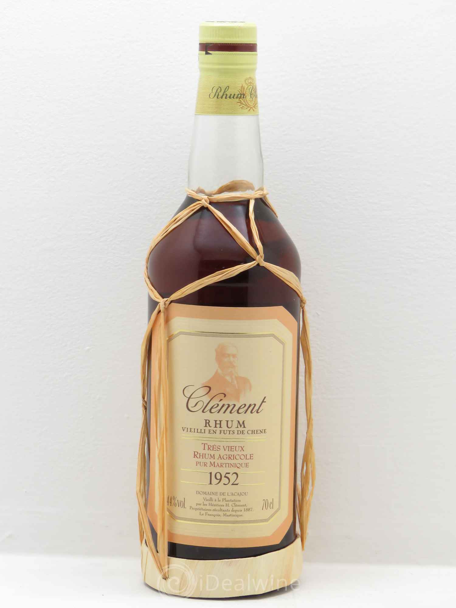 Rhum Clément Domaine de L'Acajou 1952 - Posten von 1 Flasche - 0
