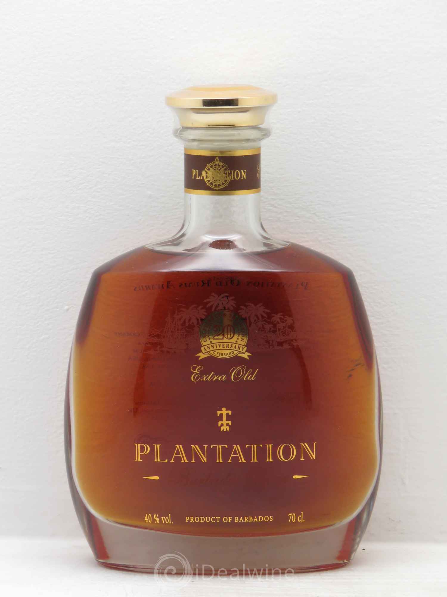Rhum Extra Old Plantation Barbados - Lotto di 1 bottiglia - 0