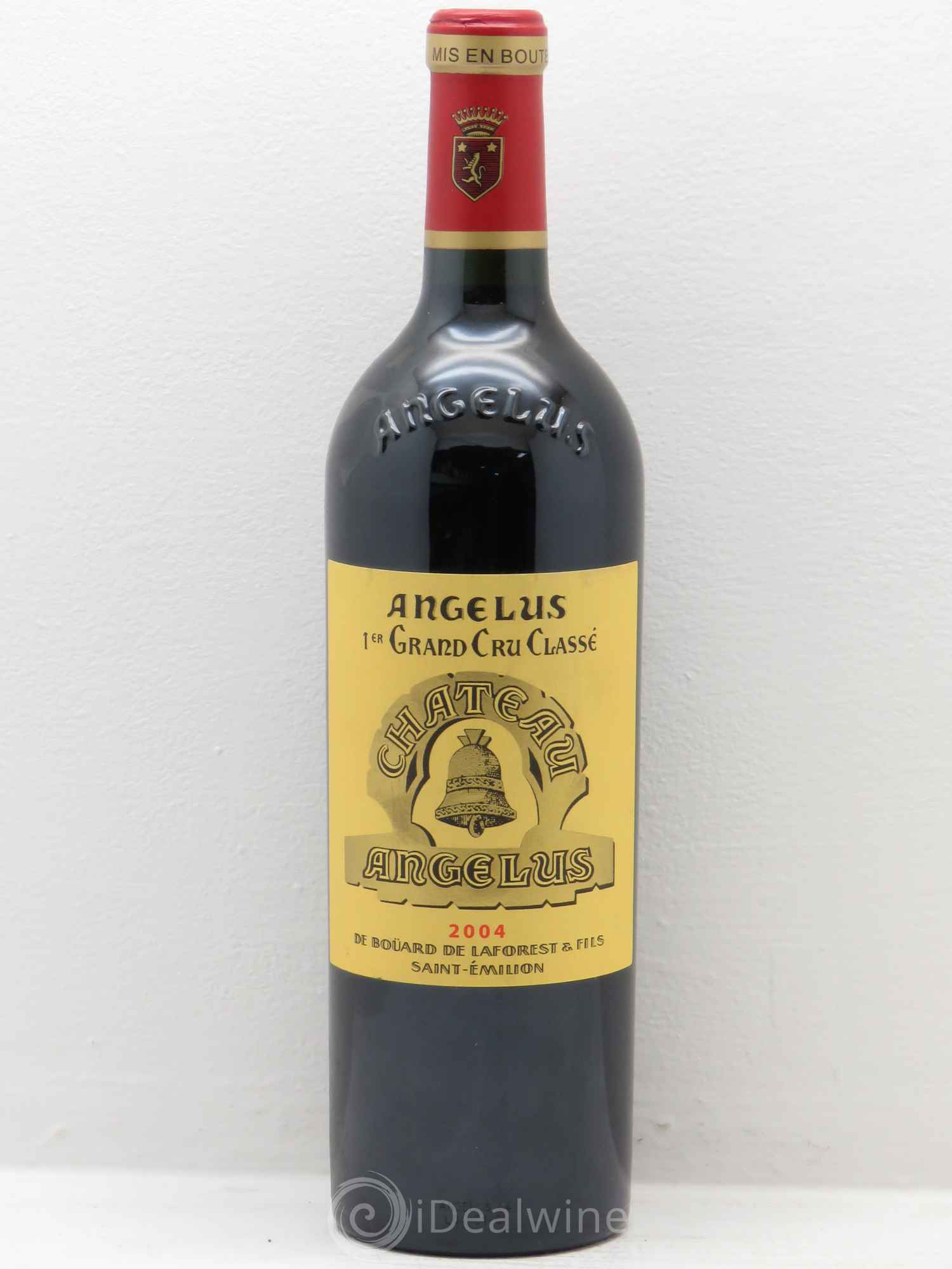 Château Angélus 1er Grand Cru Classé A 2004 - Lot de 1 bouteille - 0