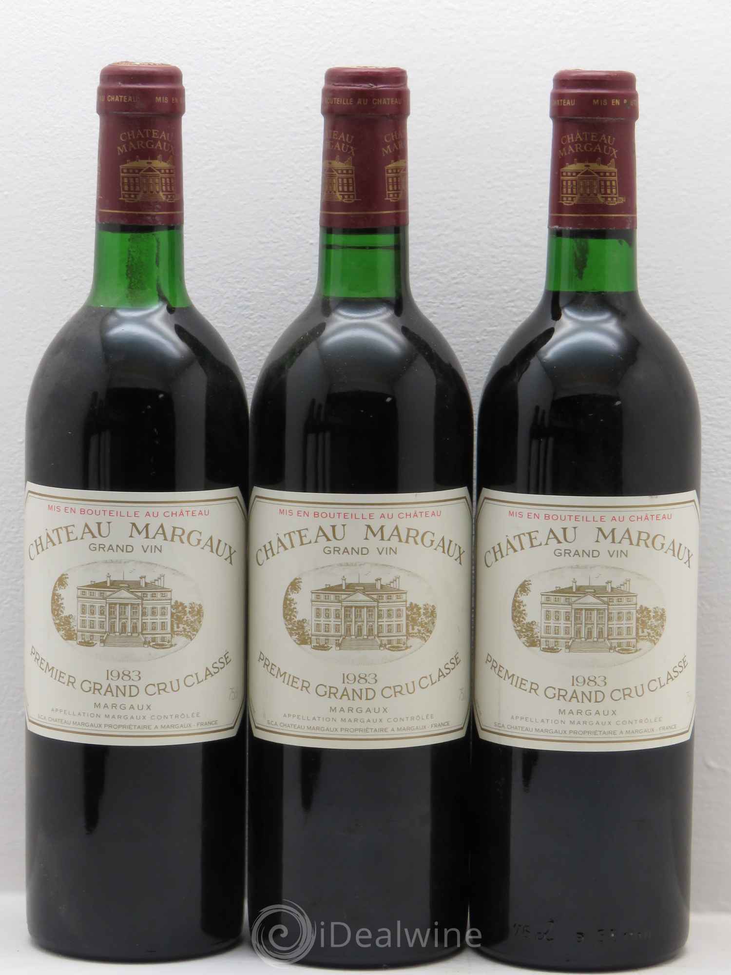 Château Margaux 1er Grand Cru Classé 1983 - Lot de 6 bouteilles - 1