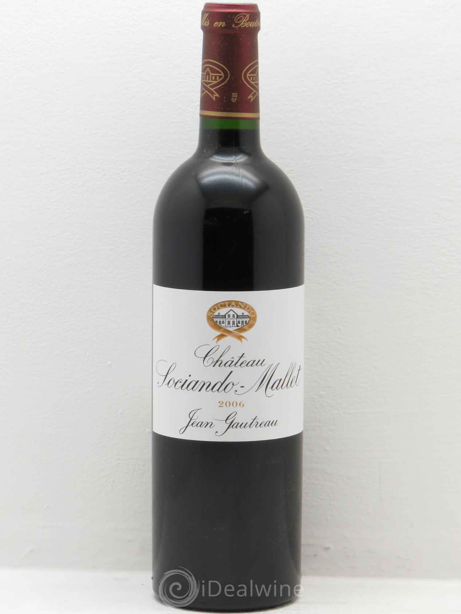 Château Sociando Mallet 2006 - Lot de 6 bouteilles - 0
