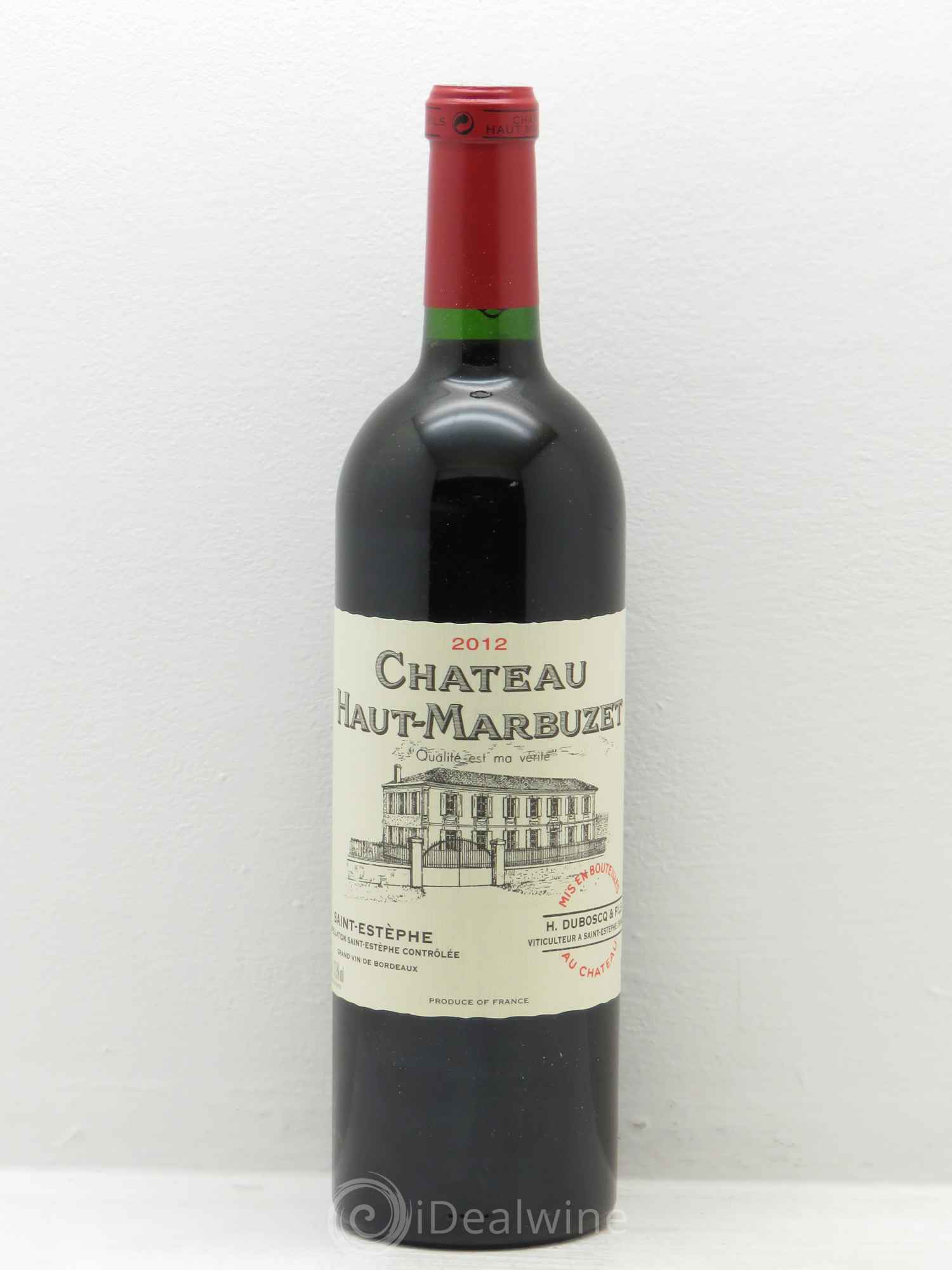 Château Haut Marbuzet 2012 - Lot de 6 bouteilles - 0