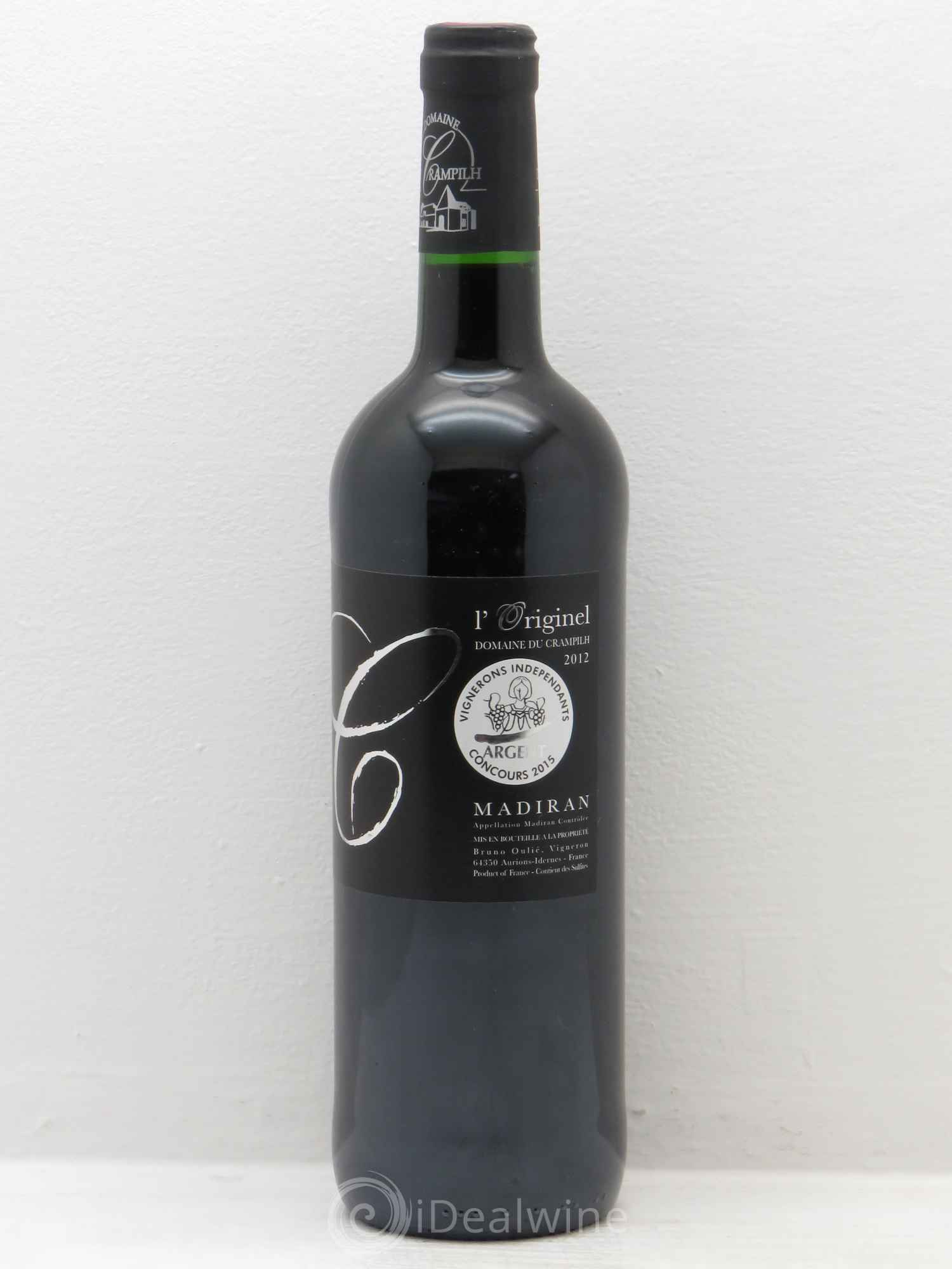 Madiran L'Originel 2012 - Lot de 1 bouteille - 0