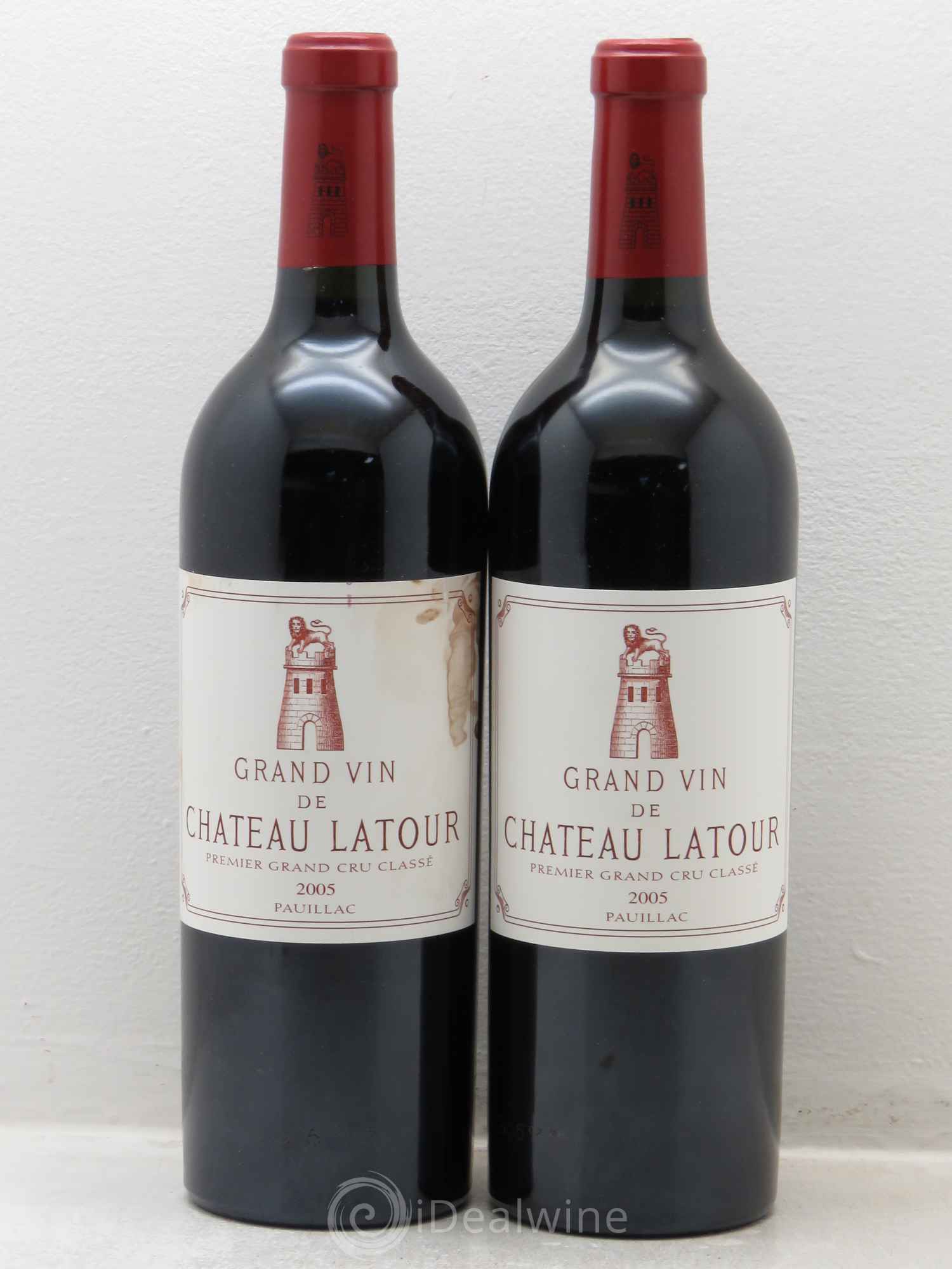 Château Latour 1er Grand Cru Classé 2005 - Lot de 2 bouteilles - 0