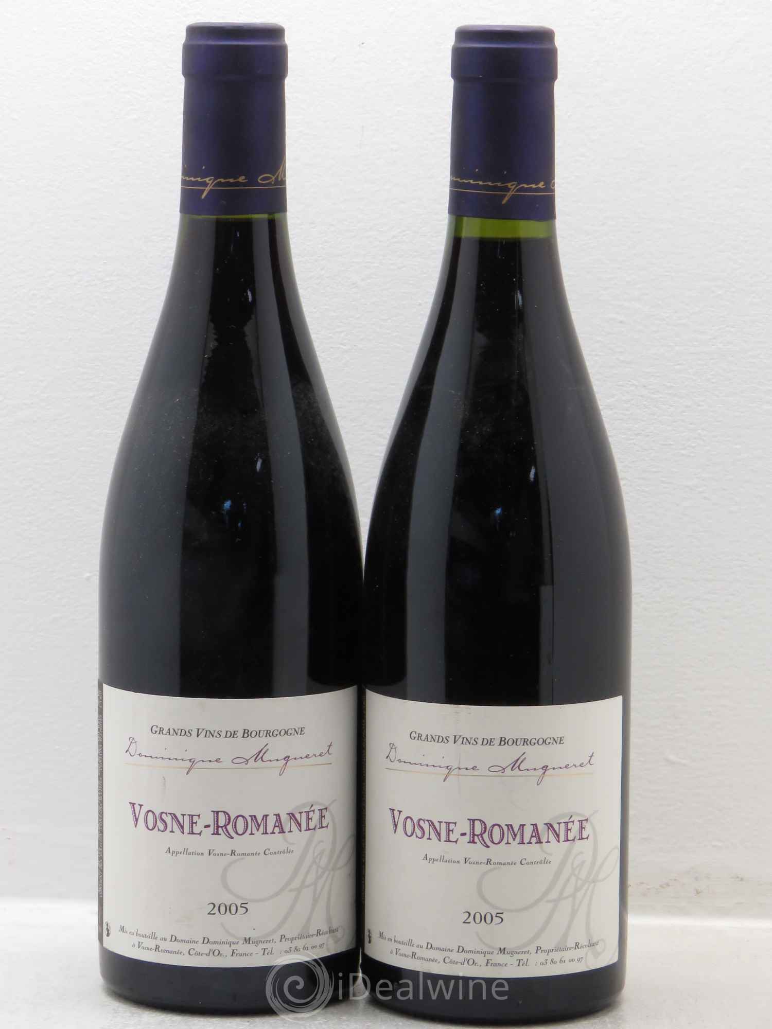Vosne-Romanée Dominique Mugneret 2005 - Posten von 2 Flaschen - 0