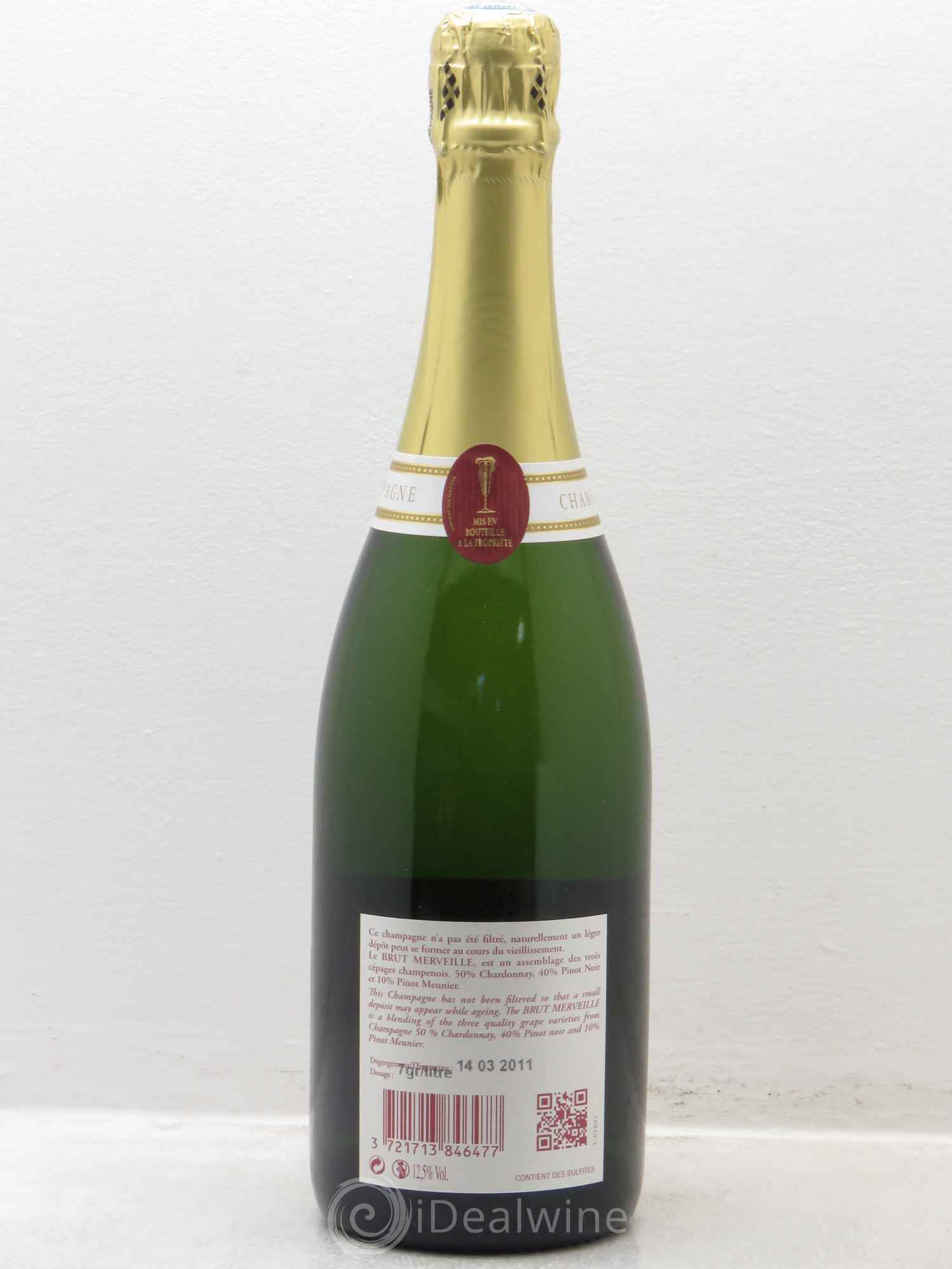 Champagne Zoemie de Souza Brut Merveille - Posten von 6 Flaschen - 1