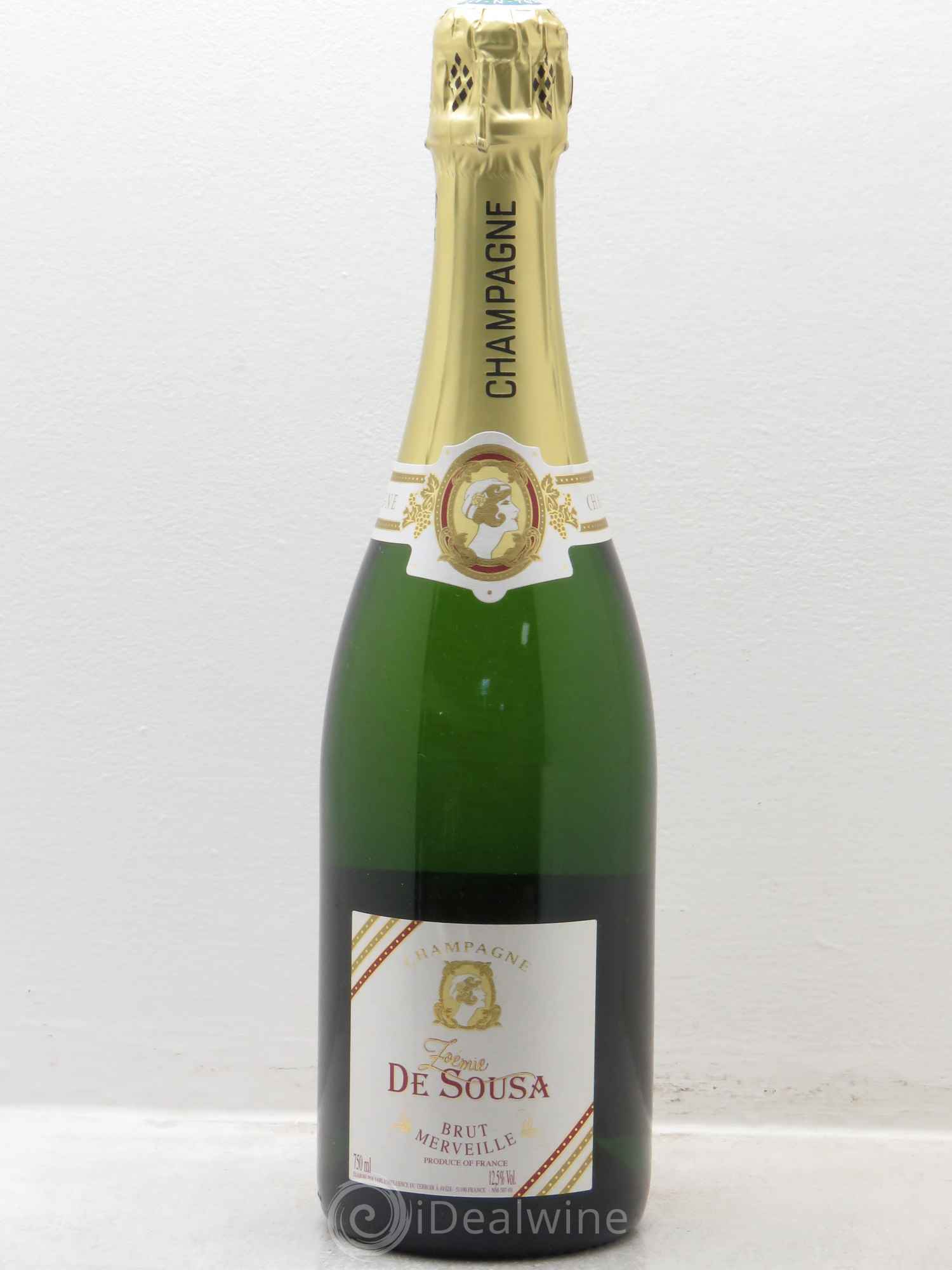 Champagne Zoemie de Souza Brut Merveille - Posten von 6 Flaschen - 0