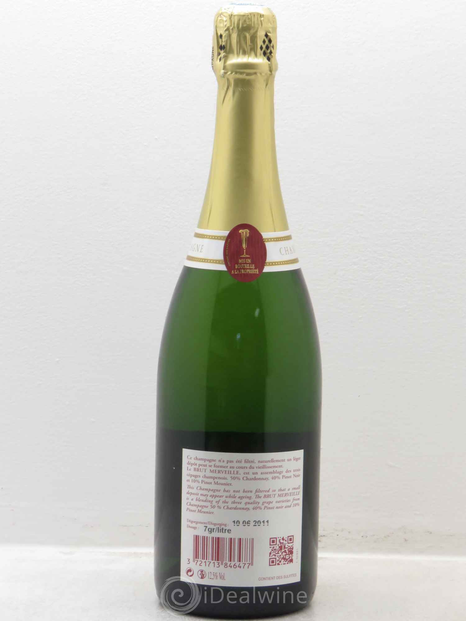 Champagne Zoemie de Souza Brut Merveille - Posten von 6 Flaschen - 1