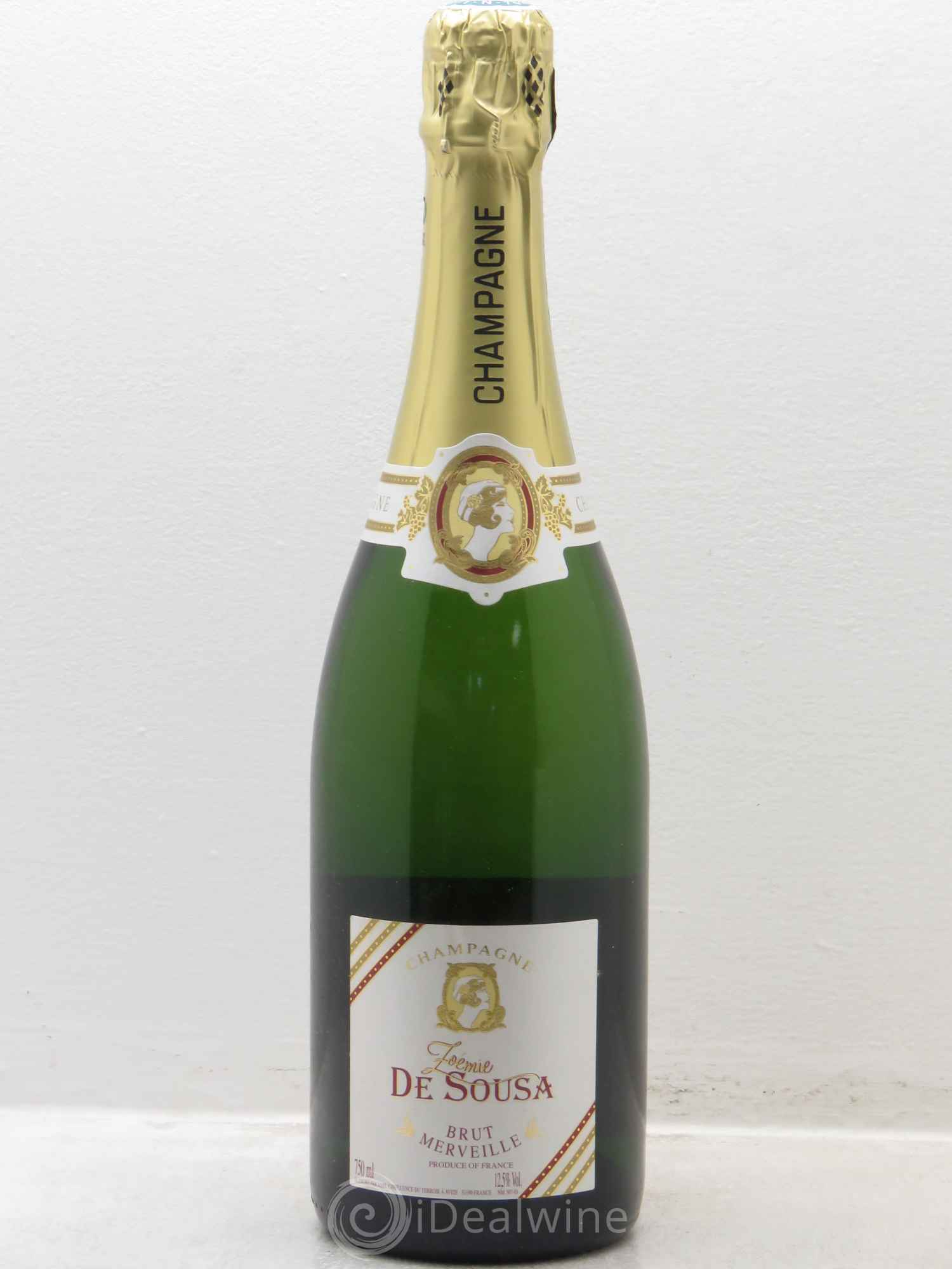 Champagne Zoemie de Souza Brut Merveille - Posten von 6 Flaschen - 0