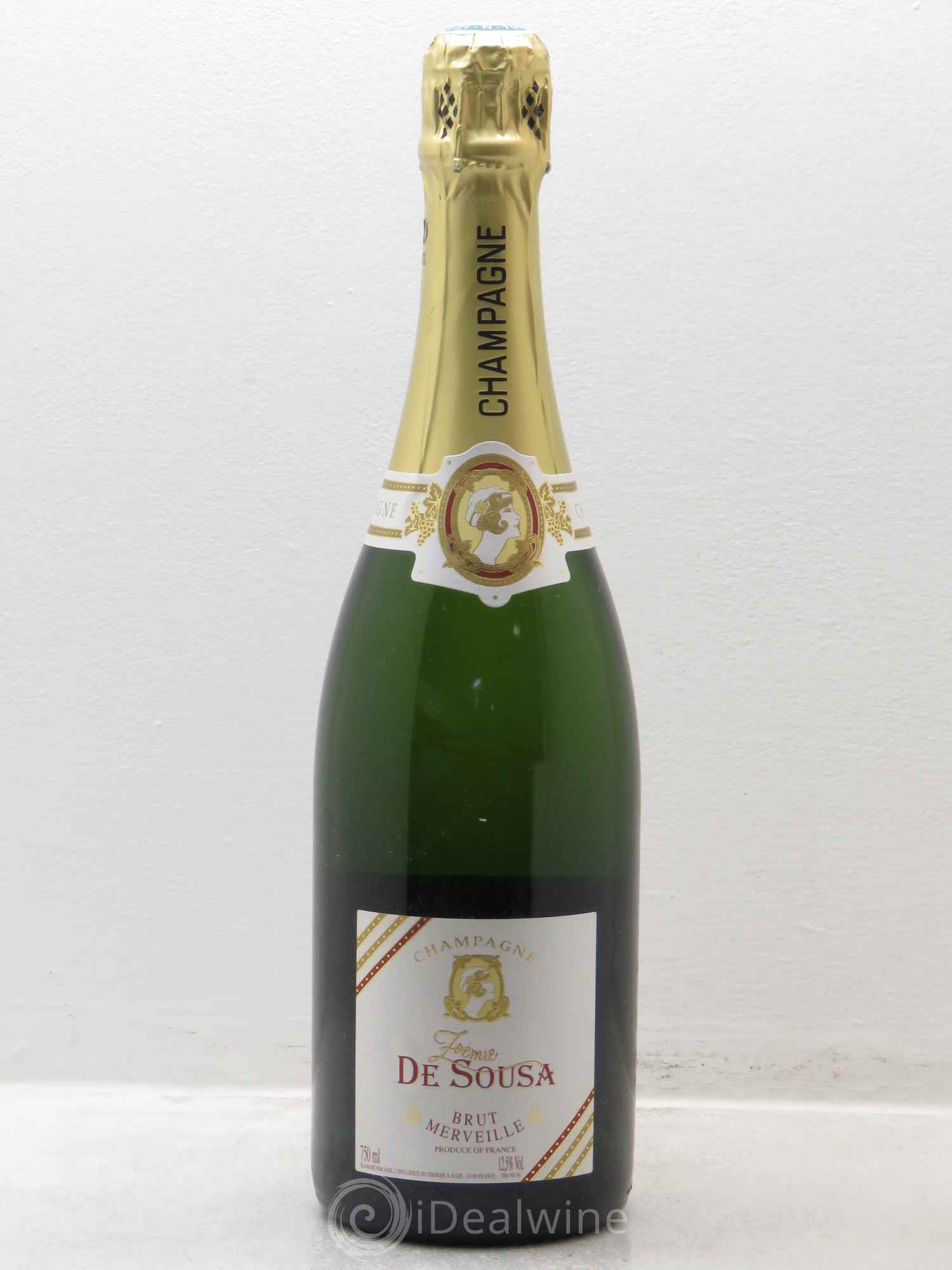 Champagne Zoemie de Souza Brut Merveille - Posten von 1 Flasche - 0