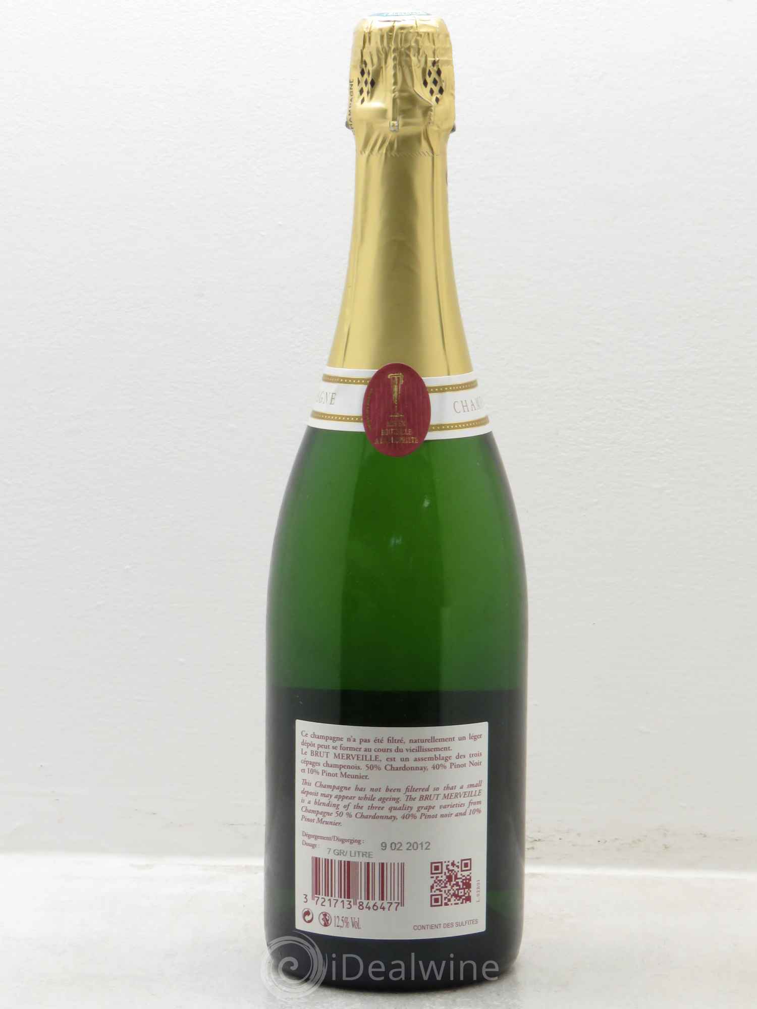 Champagne Zoemie de Souza Brut Merveille - Posten von 1 Flasche - 1