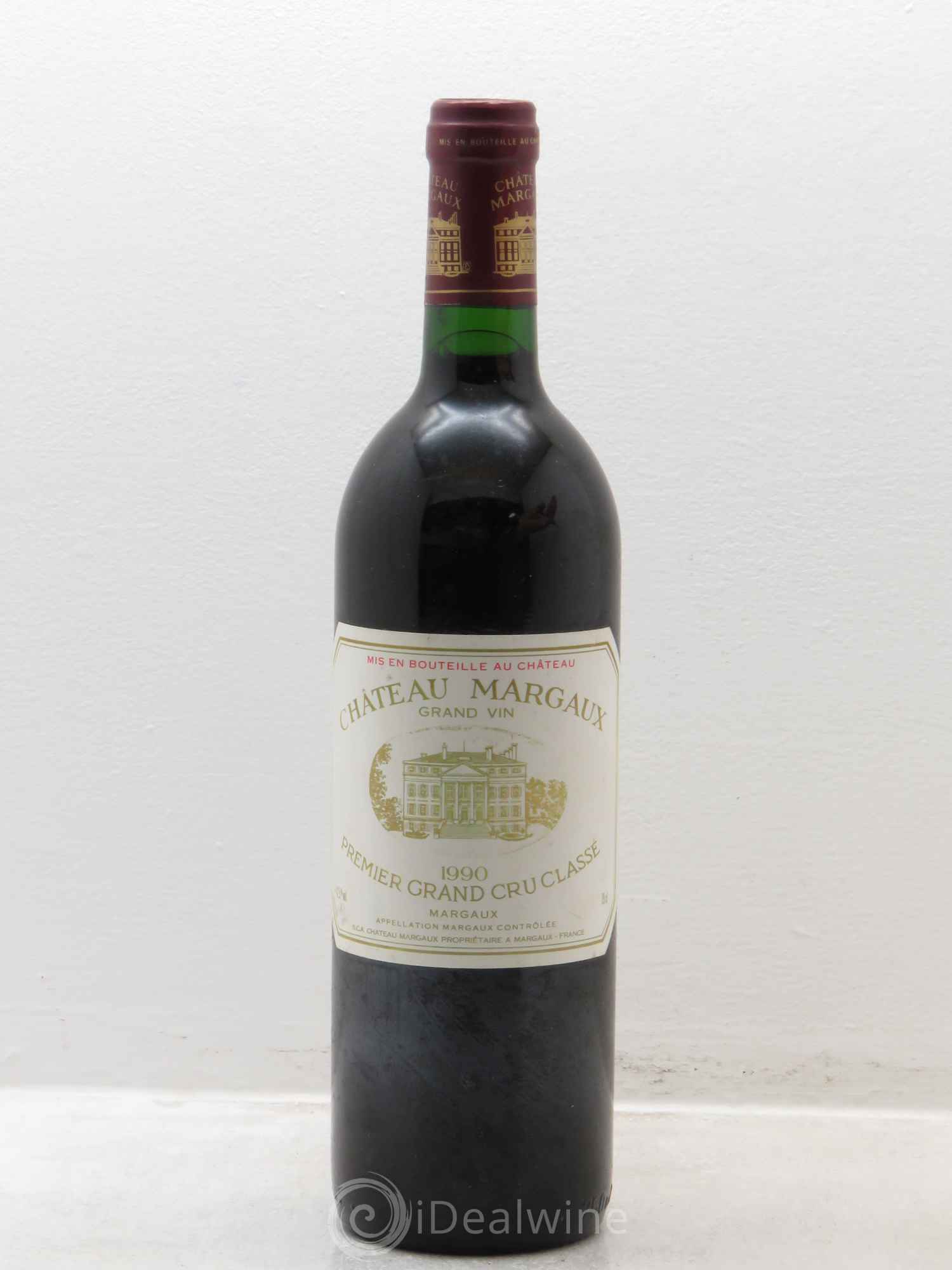 Château Margaux 1er Grand Cru Classé 1990 - Lot de 1 bouteille - 0