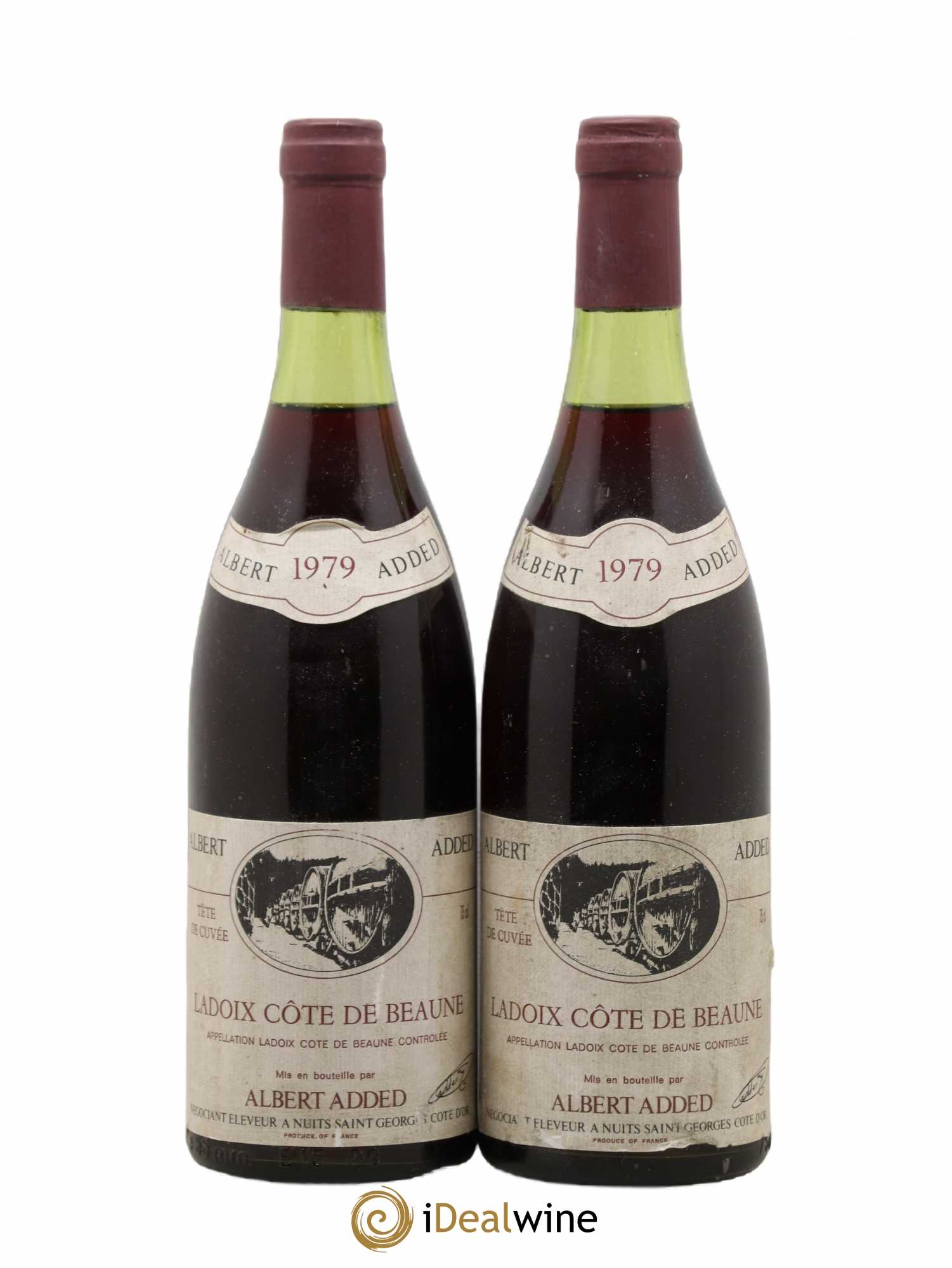 Ladoix Albert Added 1979 - Lot de 2 bouteilles - 0