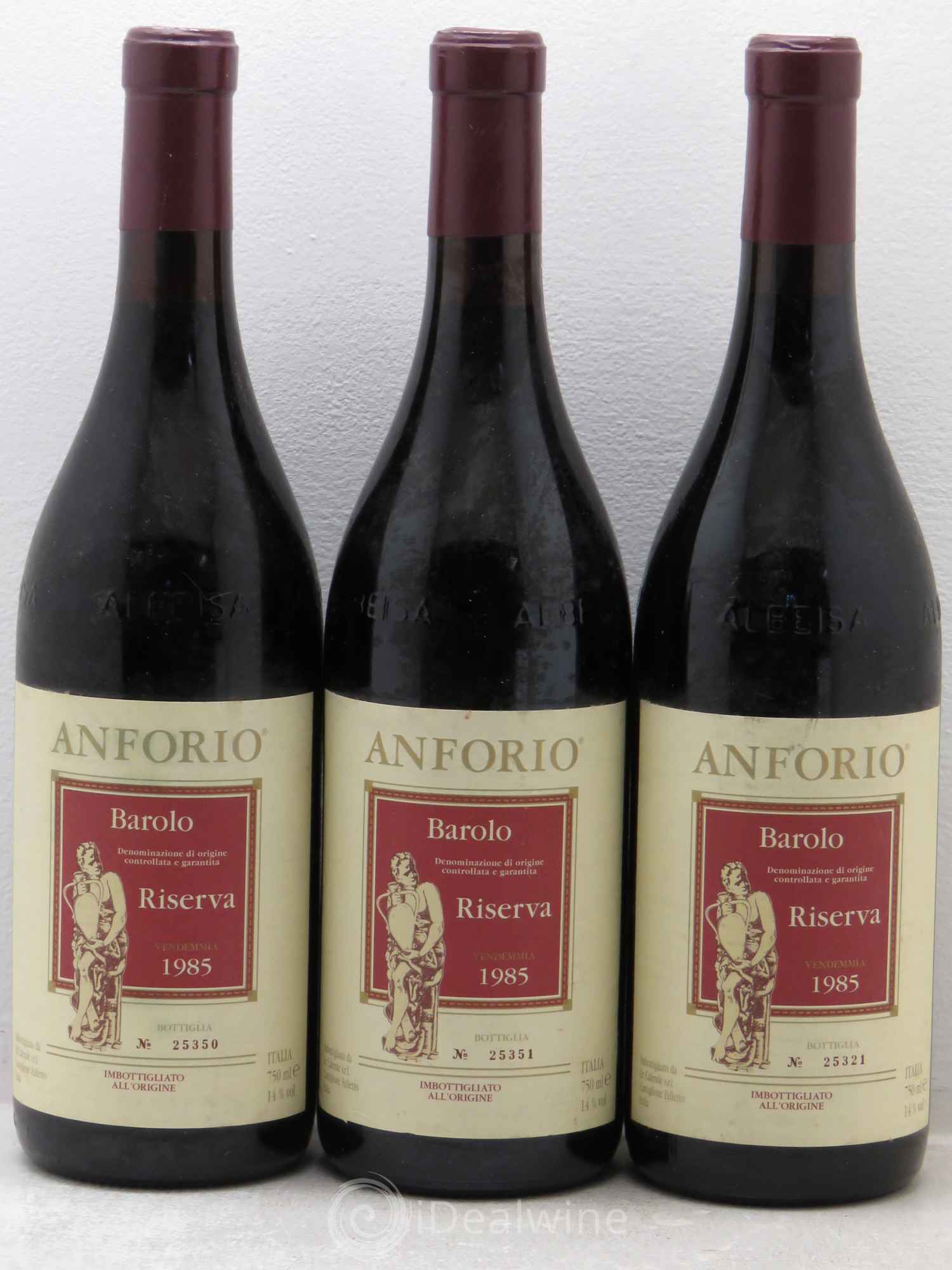 Barolo Anforio 1985 - Posten von 3 Flaschen - 0