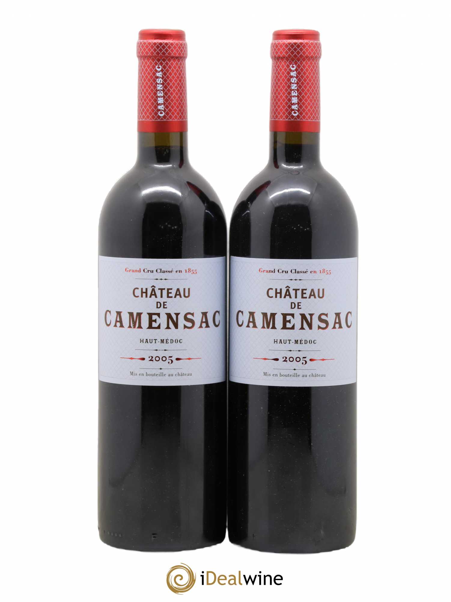 Château Camensac 5ème Grand Cru Classé 2005 - Lot de 2 bouteilles - 0