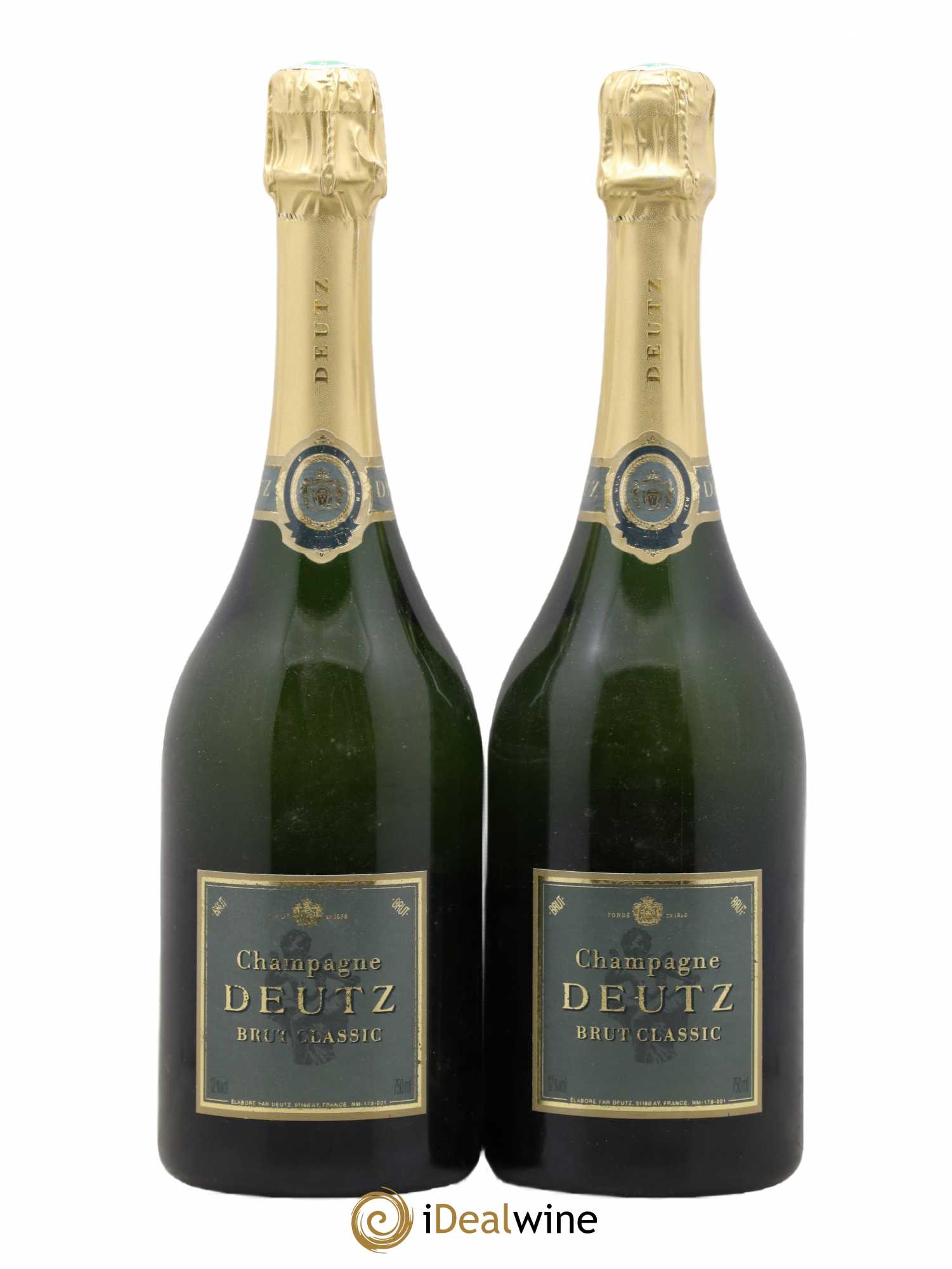 Brut Deutz - Lot of 2 bottles - 0