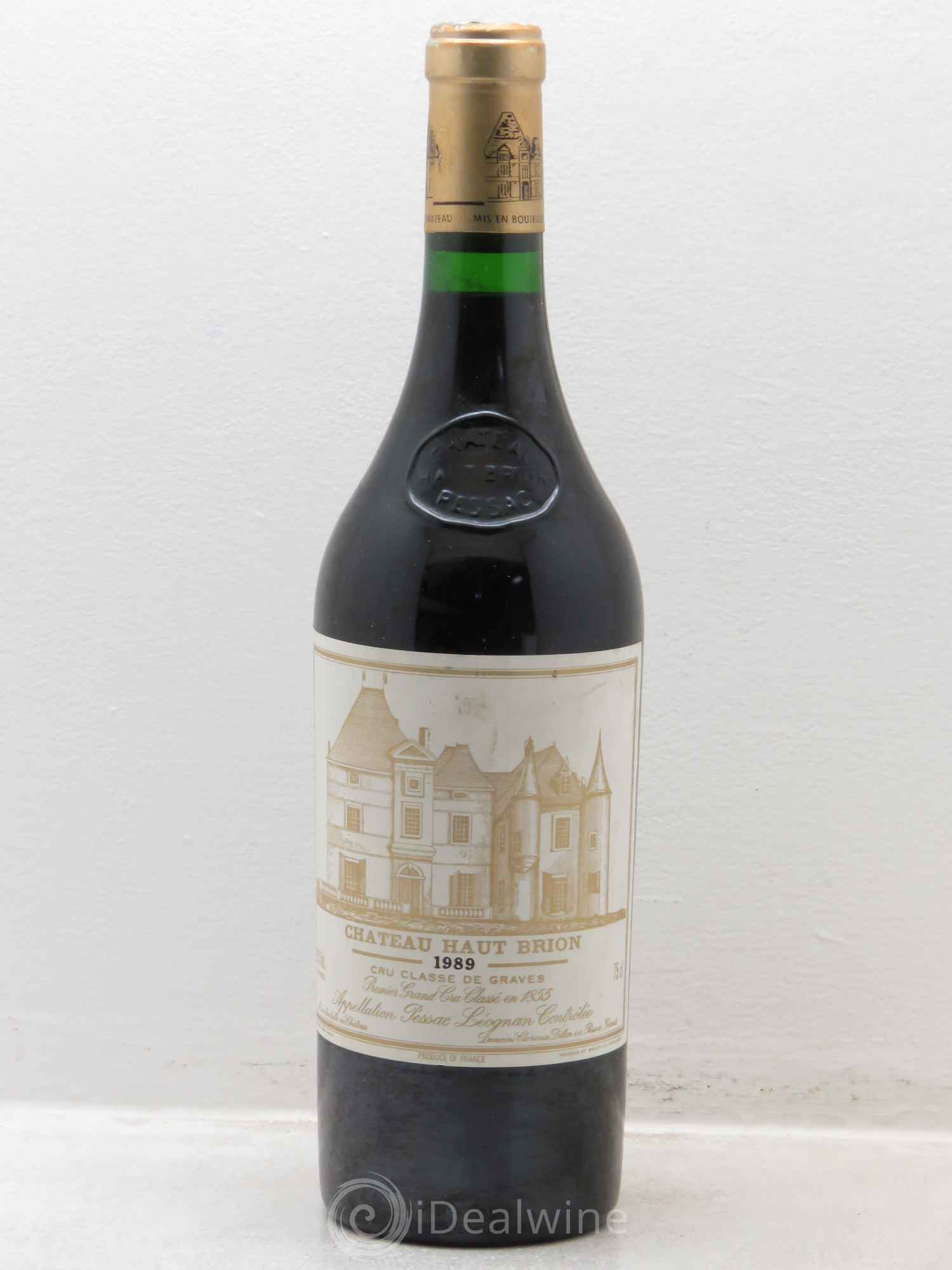Château Haut Brion 1er Grand Cru Classé 1989 - Lot de 1 bouteille - 0