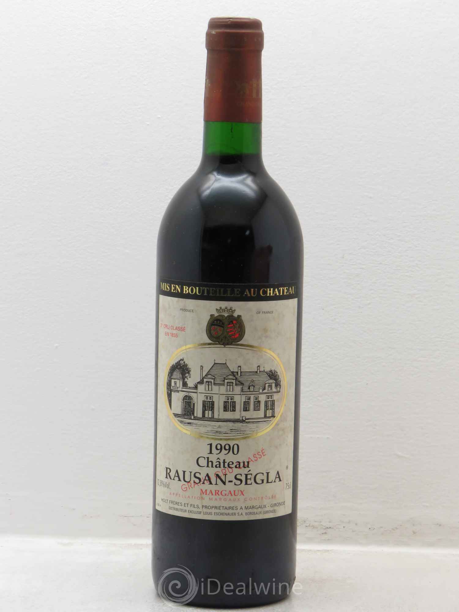 Château Rauzan Ségla Grand Cru Classé 1990 - Lot de 1 bouteille - 0
