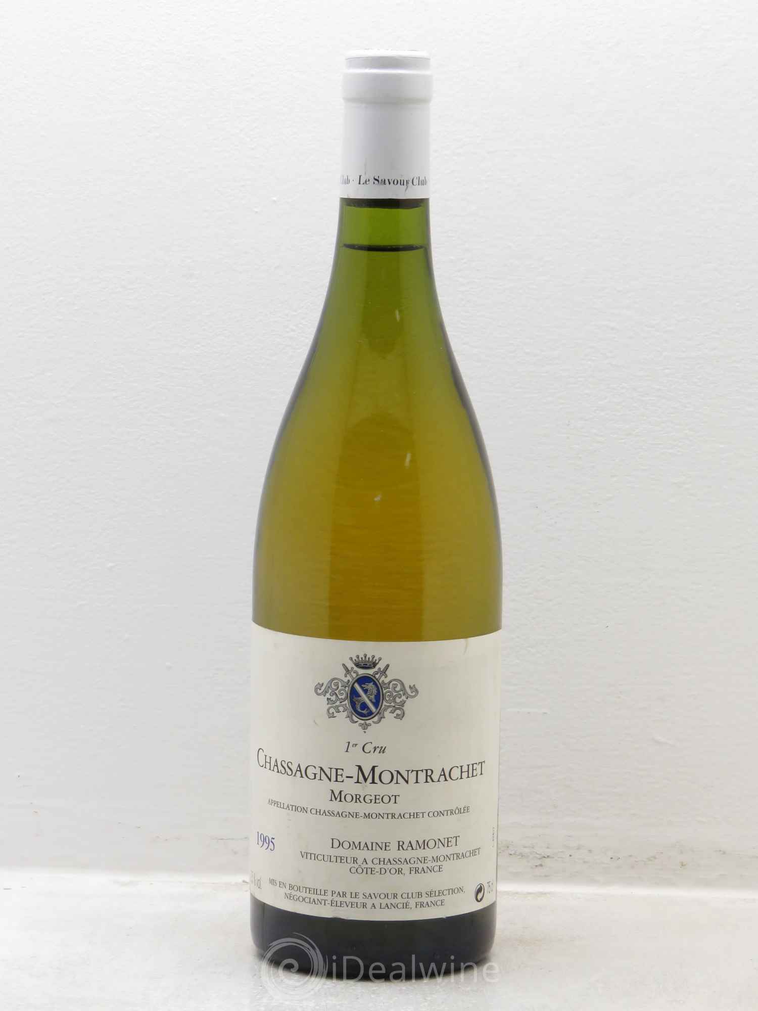 Chassagne-Montrachet 1er Cru Morgeot Ramonet (Domaine) 1995 - Lot de 1 bouteille - 0