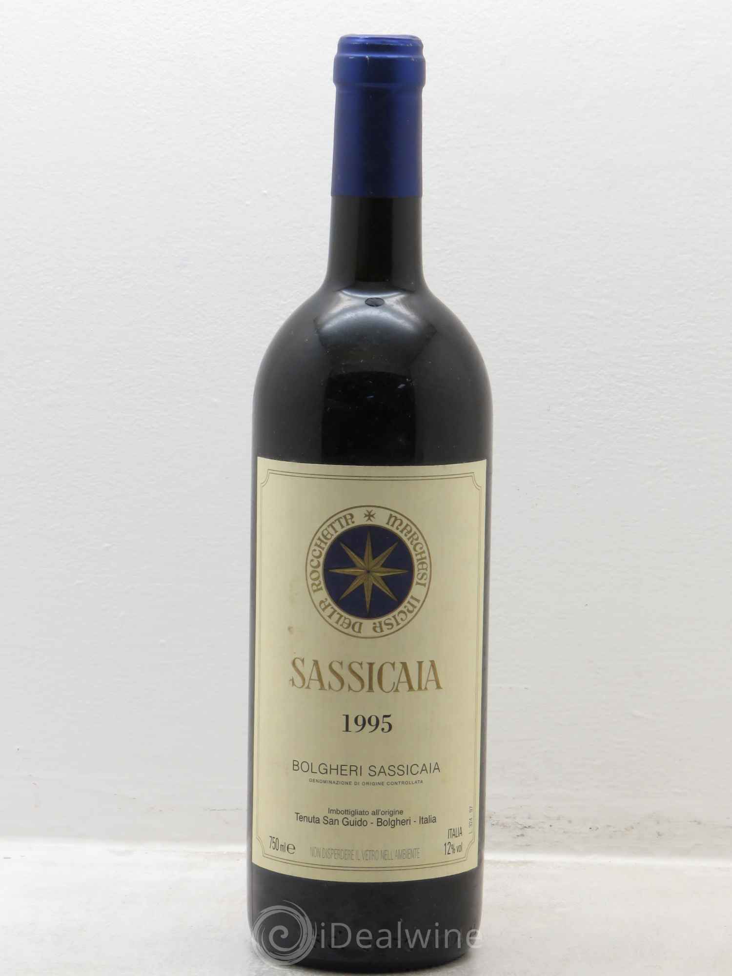 Bolgheri DOC Sassicaia Tenuta San Guido 1995 - Lot de 1 bouteille - 0