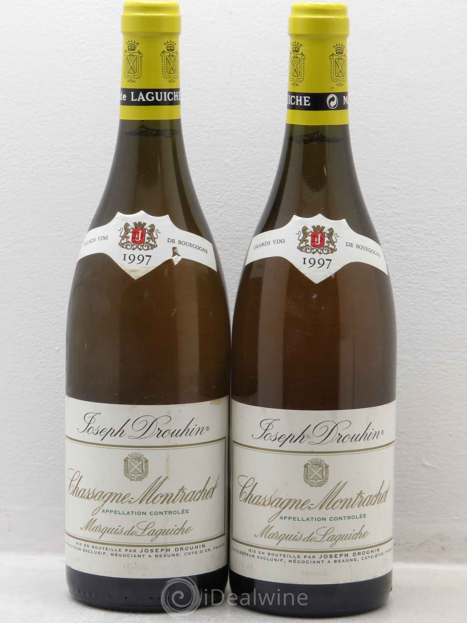 Chassagne-Montrachet Domaine Drouhin 1997 - Lot de 2 bouteilles - 0