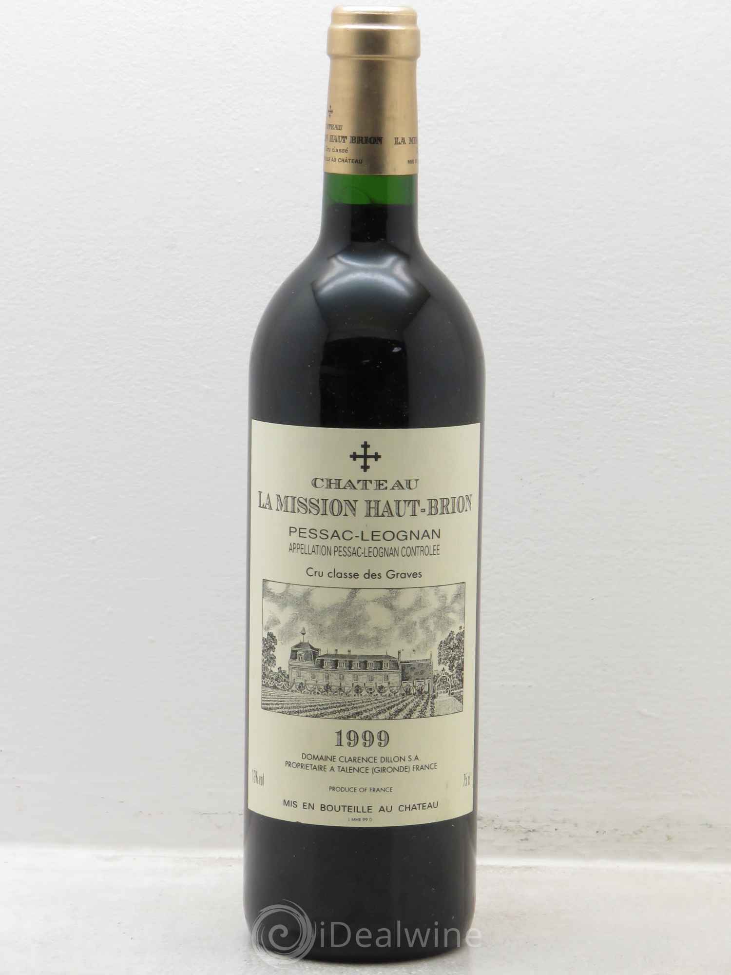 Château la Mission Haut-Brion Cru Classé de Graves 1999 - Lot de 1 bouteille - 0