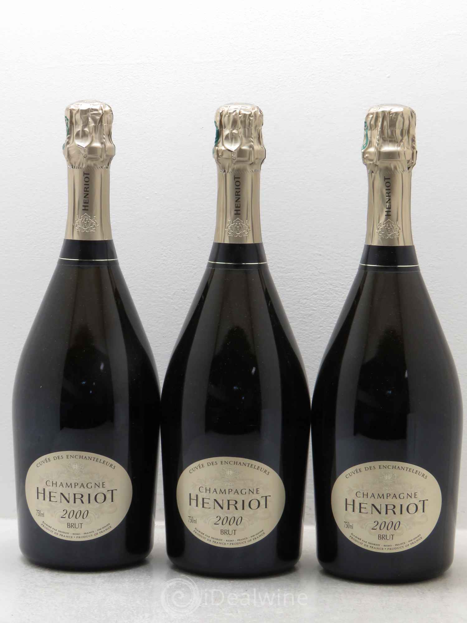 Cuvée des Enchanteleurs Henriot 2000 - Lot de 3 bouteilles - 0