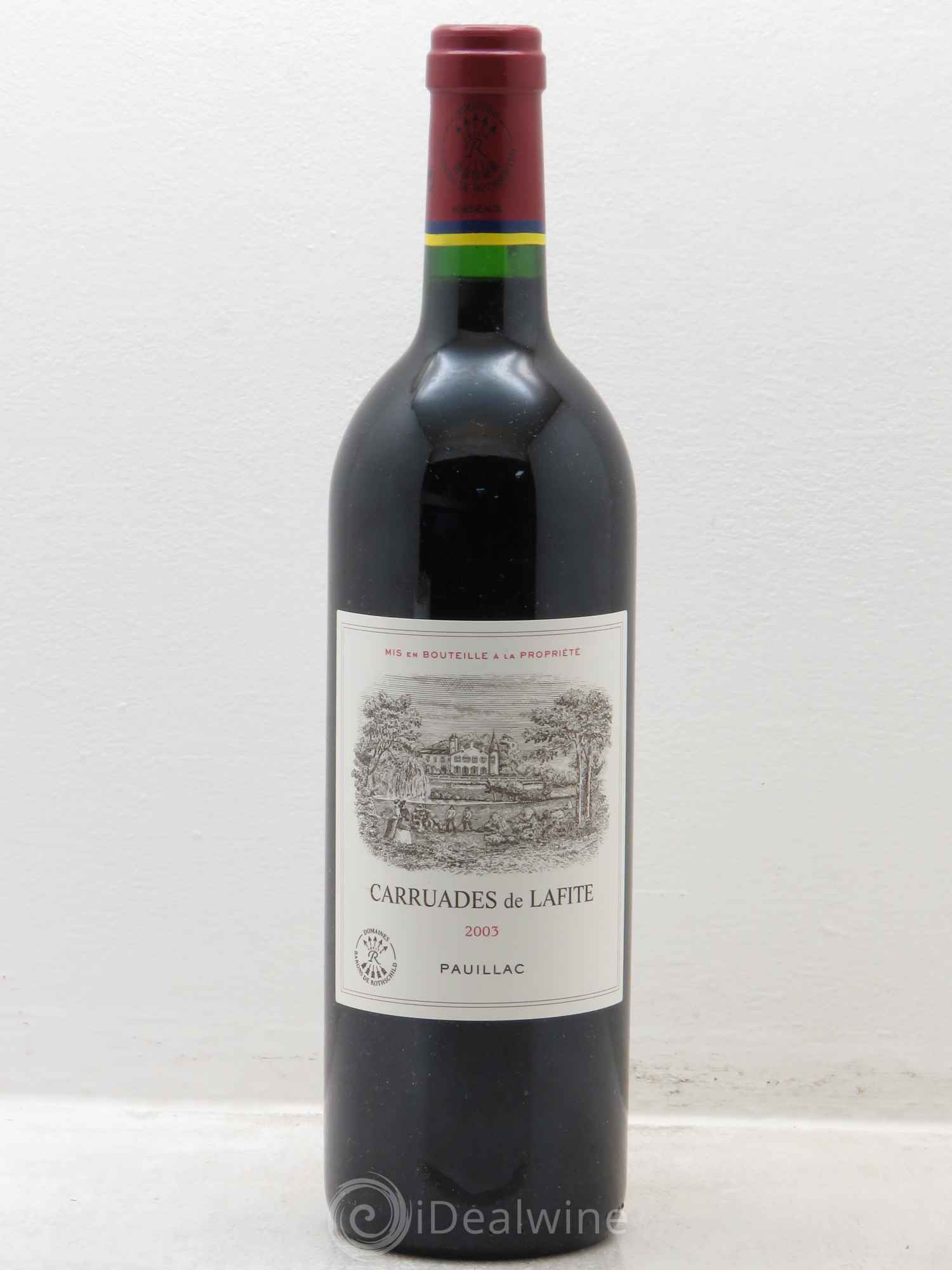 Carruades de Lafite Rothschild Second Vin 2003 - Lot de 6 bouteilles - 0