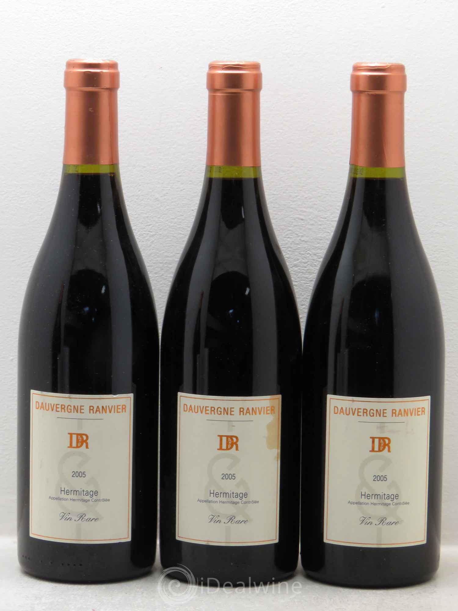 Hermitage Dauvergne Ranvier 2005 - Lot de 3 bouteilles - 0