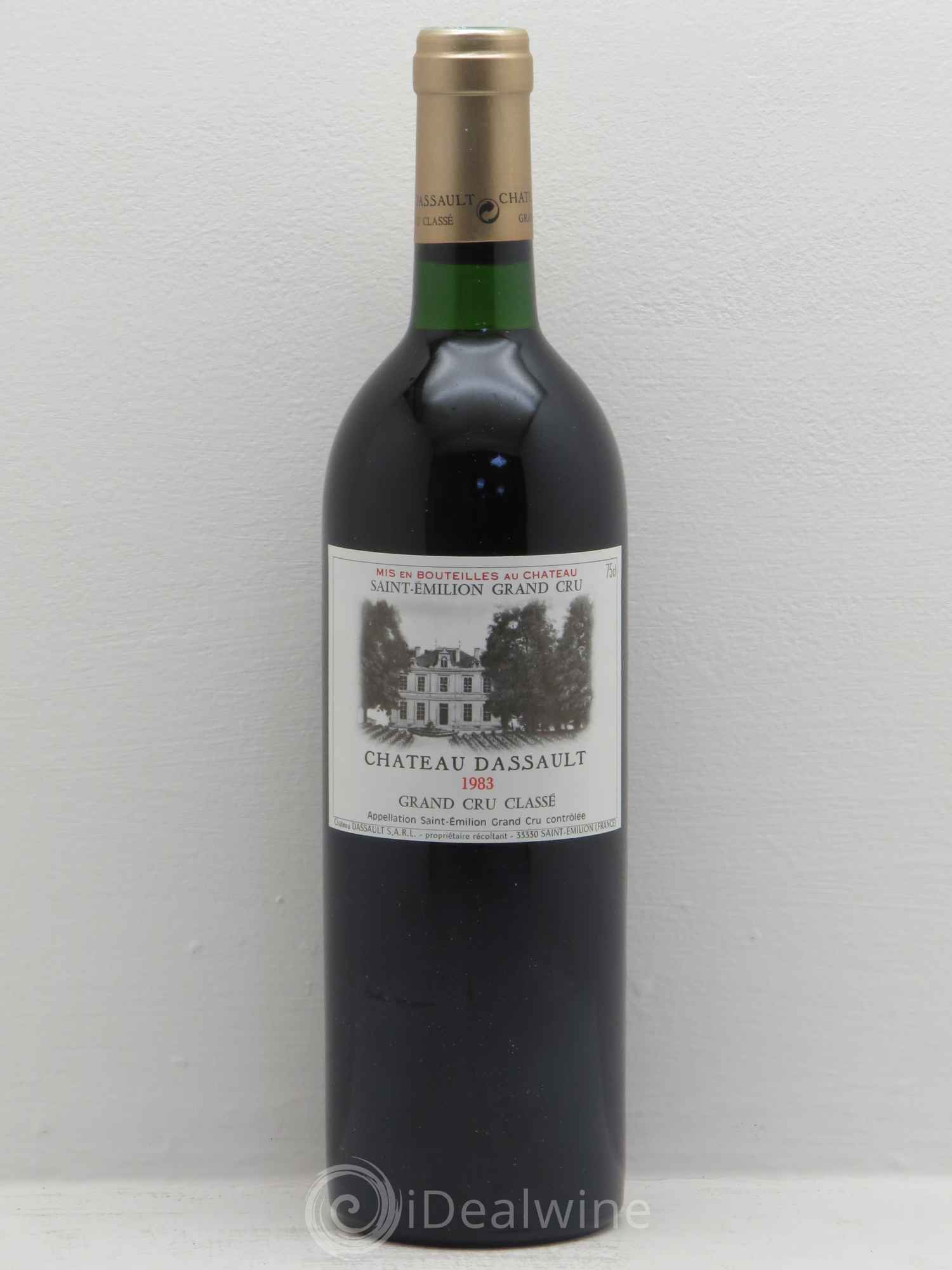 Château Dassault Grand Cru Classé (sans prix de réserve) 1983 - Lot de 12 bouteilles - 0