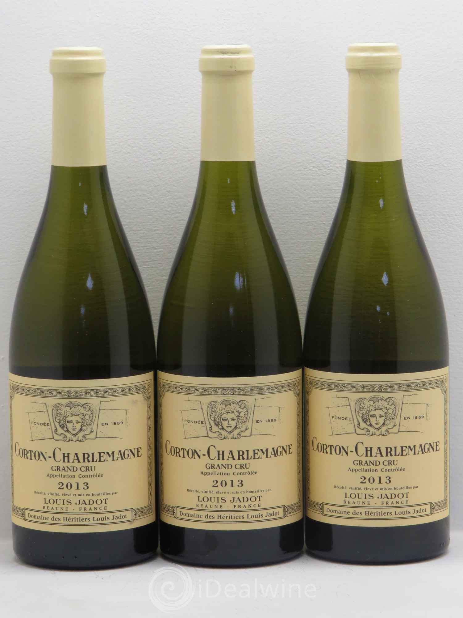 Corton-Charlemagne Grand Cru Maison Louis Jadot (sans prix de réserve) 2013 - Lot de 3 bouteilles - 0