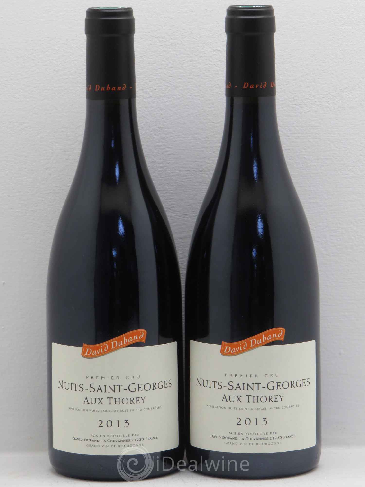 Nuits-Saint-Georges 1er Cru David Duband (sans prix de réserve) 2013 - Posten von 2 Flaschen - 0