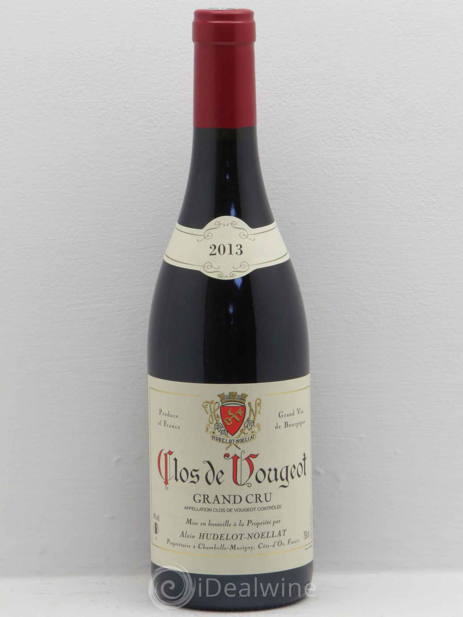 Clos de Vougeot Grand Cru Hudelot-Noëllat (sans prix de réserve) 2013 - Lot de 6 bouteilles - 0