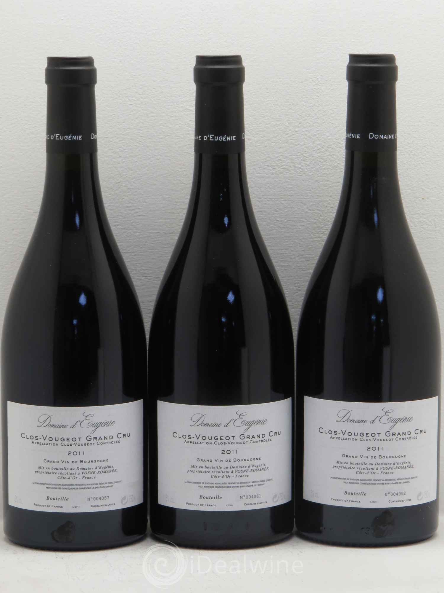 Clos de Vougeot Grand Cru Domaine René Engel - Domaine Eugénie (sans prix de réserve) 2011 - Lot de 6 bouteilles - 4