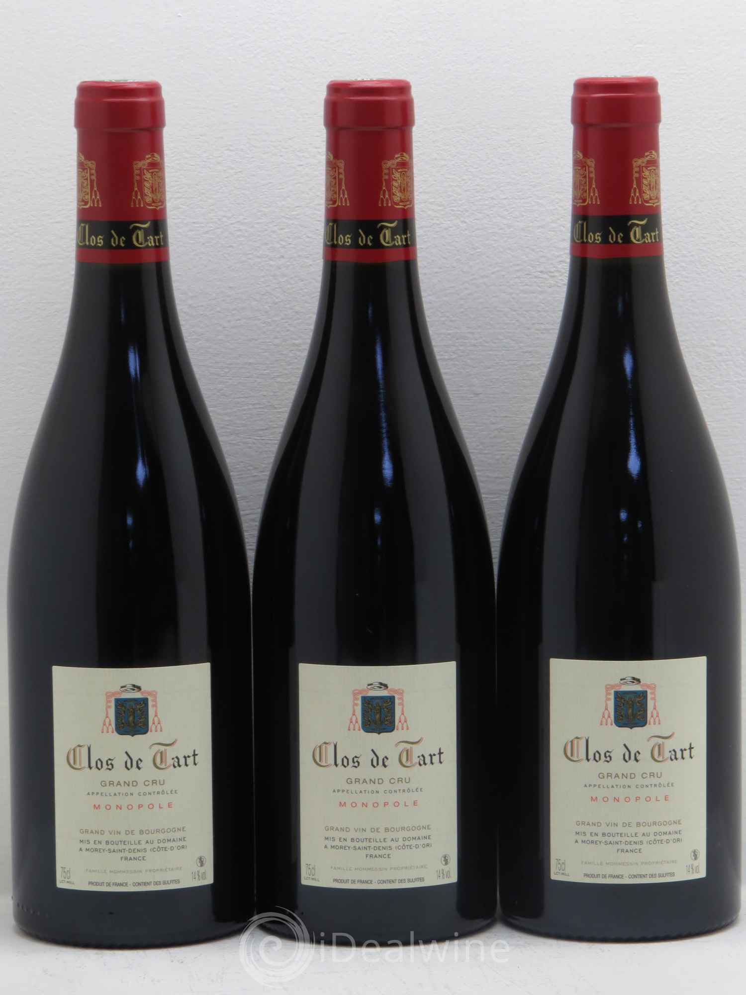 Clos de Tart Grand Cru Clos de Tart (sans prix de réserve) 2014 - Lot de 3 bouteilles - 1