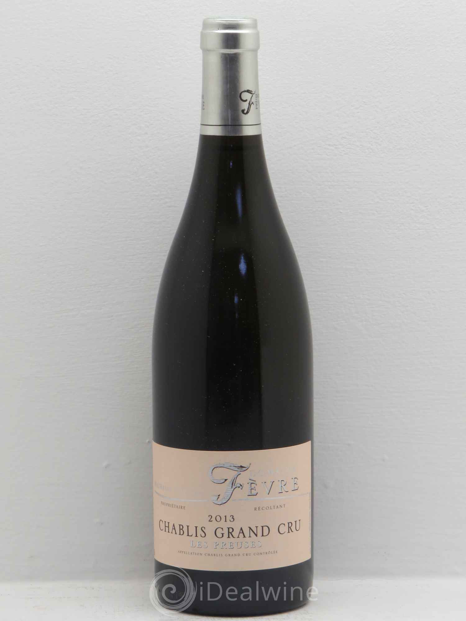Chablis Grand Cru Nathalie et Gilles Fèvre (sans prix de réserve) 2013 - Posten von 6 Flaschen - 0