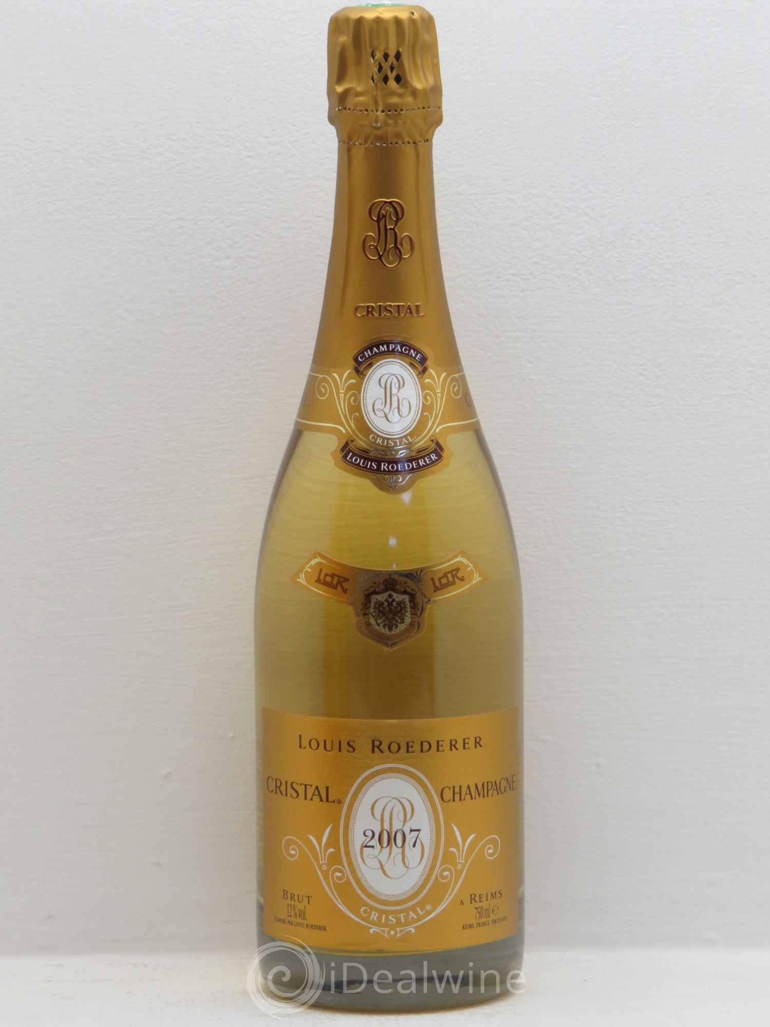 Cristal Louis Roederer (sans prix de réserve) 2007 - Lot de 6 bouteilles - 0