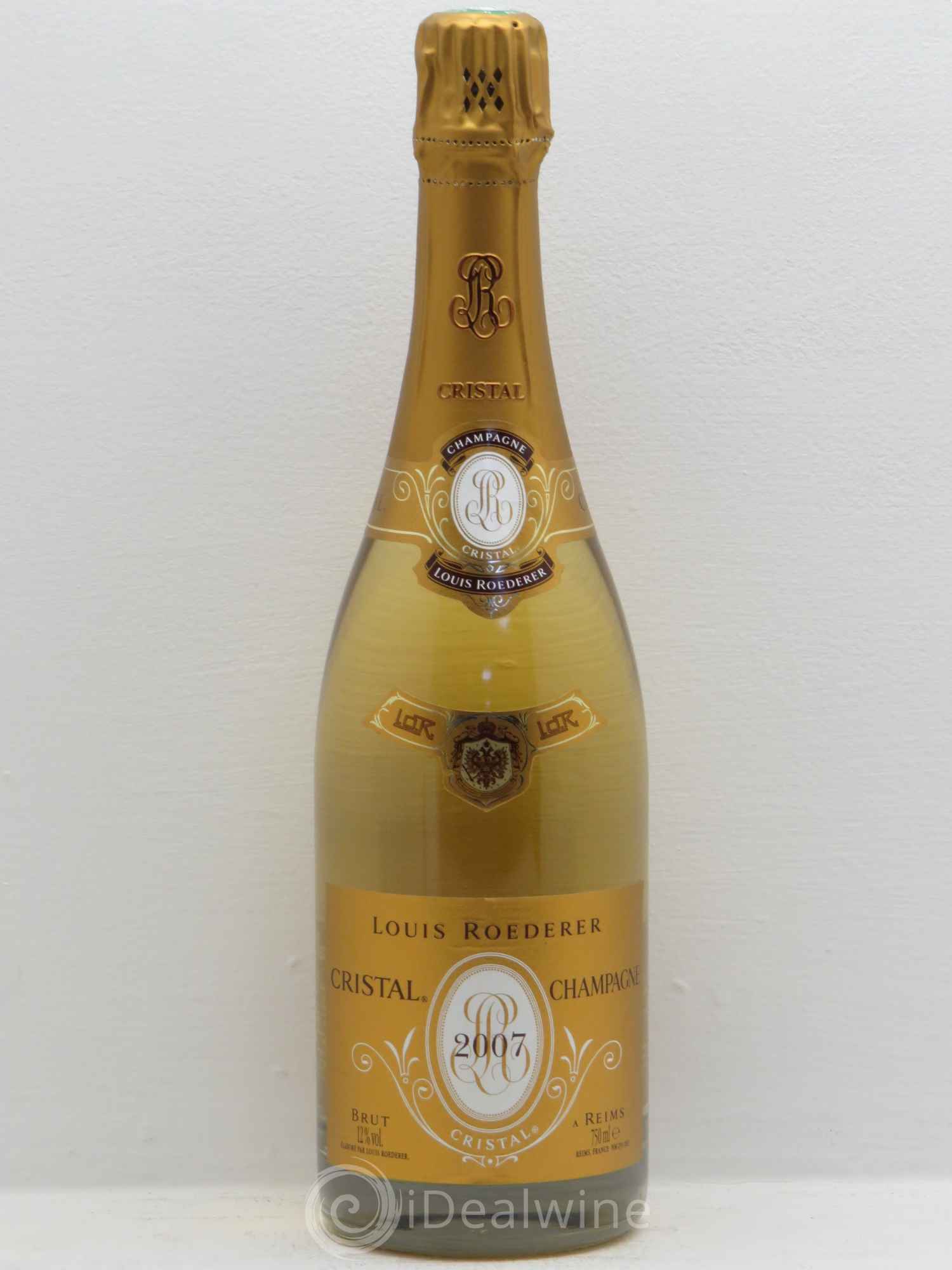 Cristal Louis Roederer (sans prix de réserve) 2007 - Lot de 1 bouteille - 0