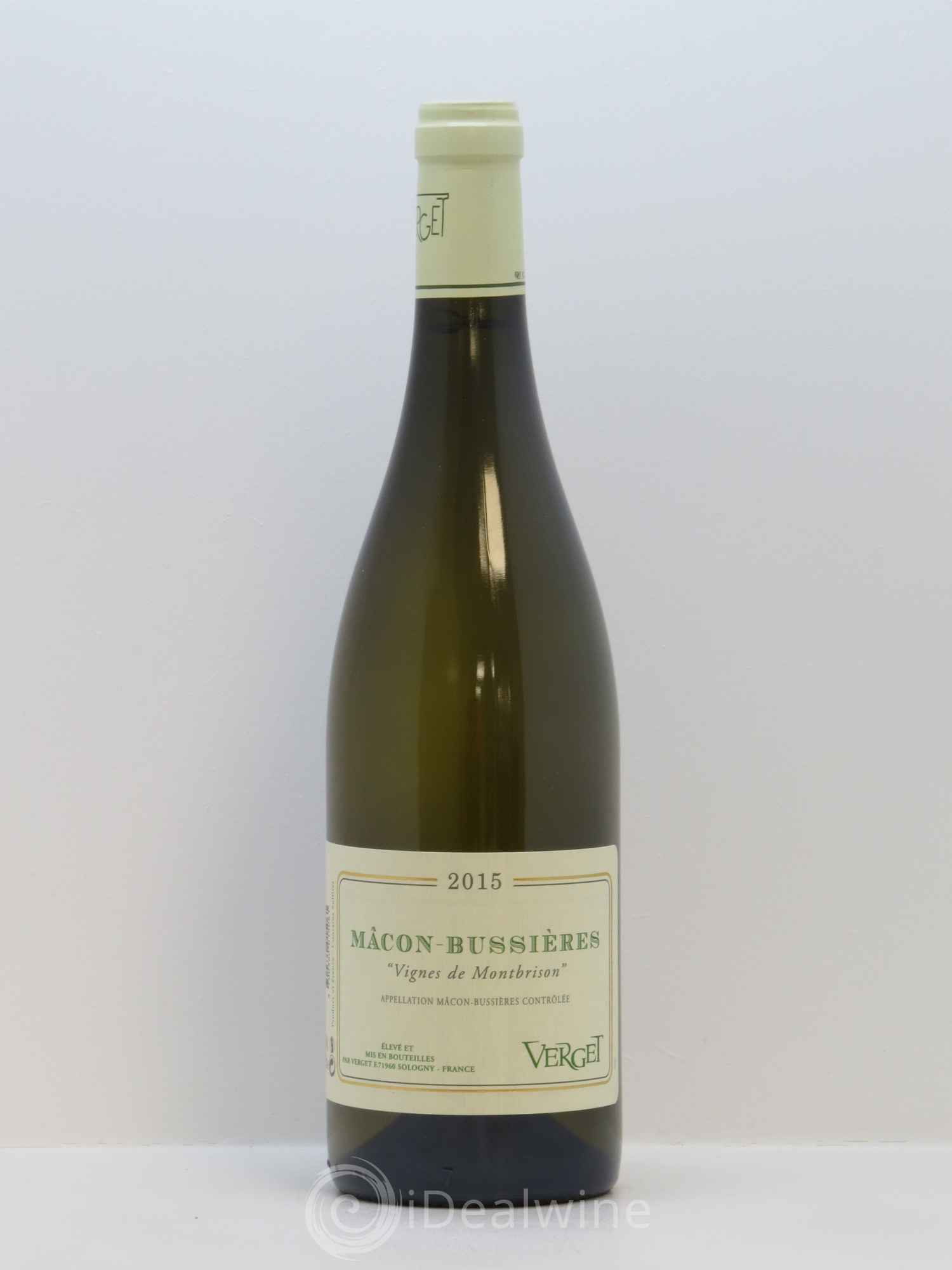 Mâcon-Bussières Vignes de Montbrison Verget 2015 - Lot de 1 bouteille - 0