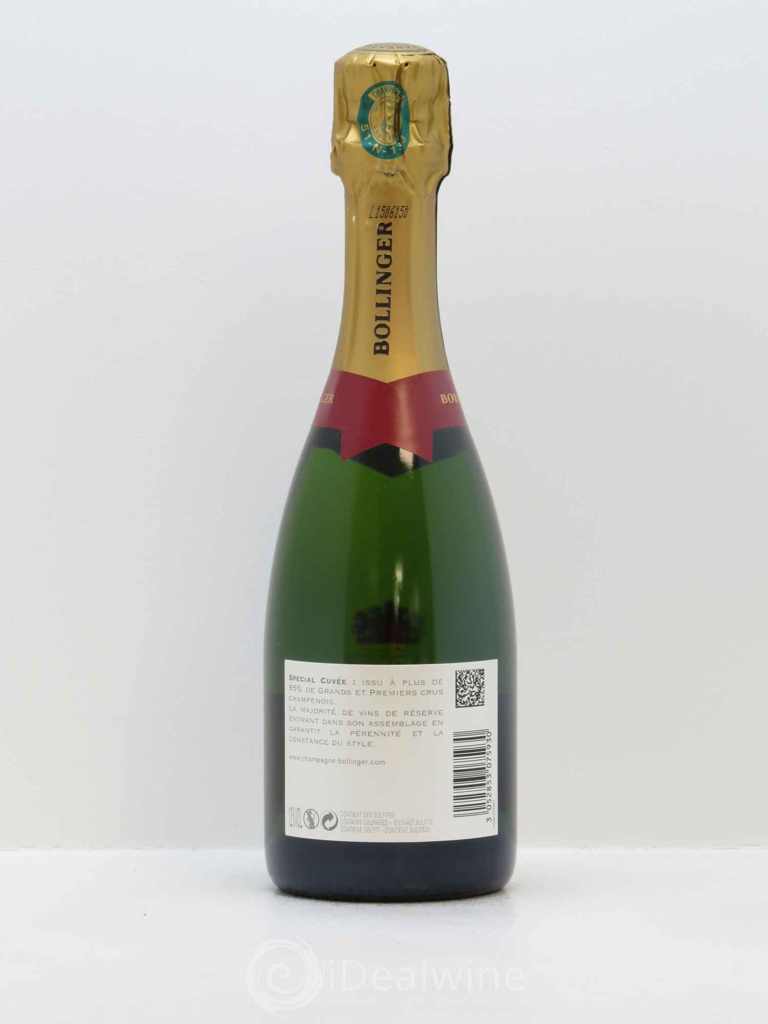 Special Cuvée Brut Bollinger - Lot de 1 demi bouteille - 1