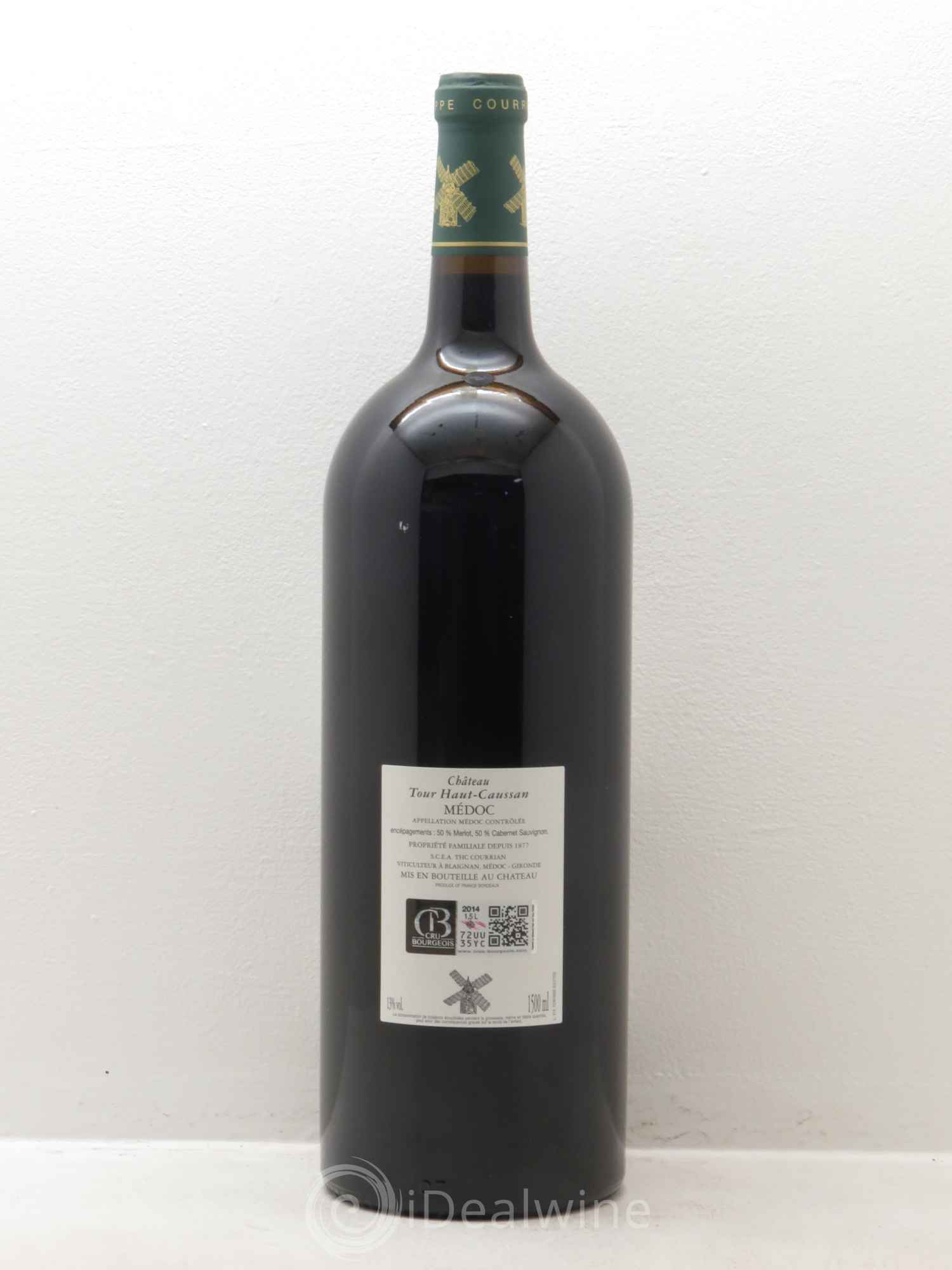 Château Tour Haut-Caussan Cru Bourgeois 2014 - Lot de 1 magnum - 1