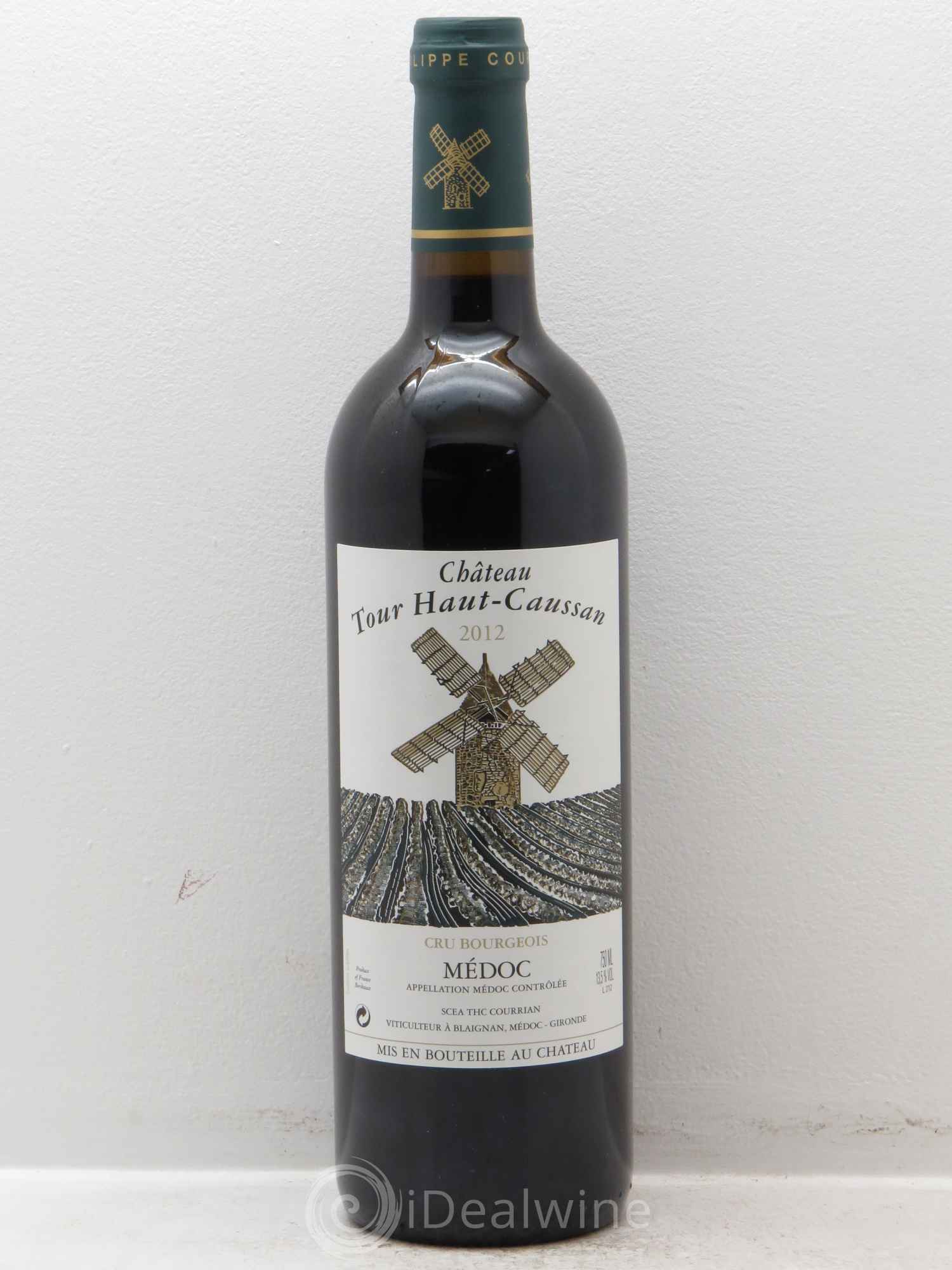 Château Tour Haut-Caussan Cru Bourgeois 2012 - Lot de 1 bouteille - 0