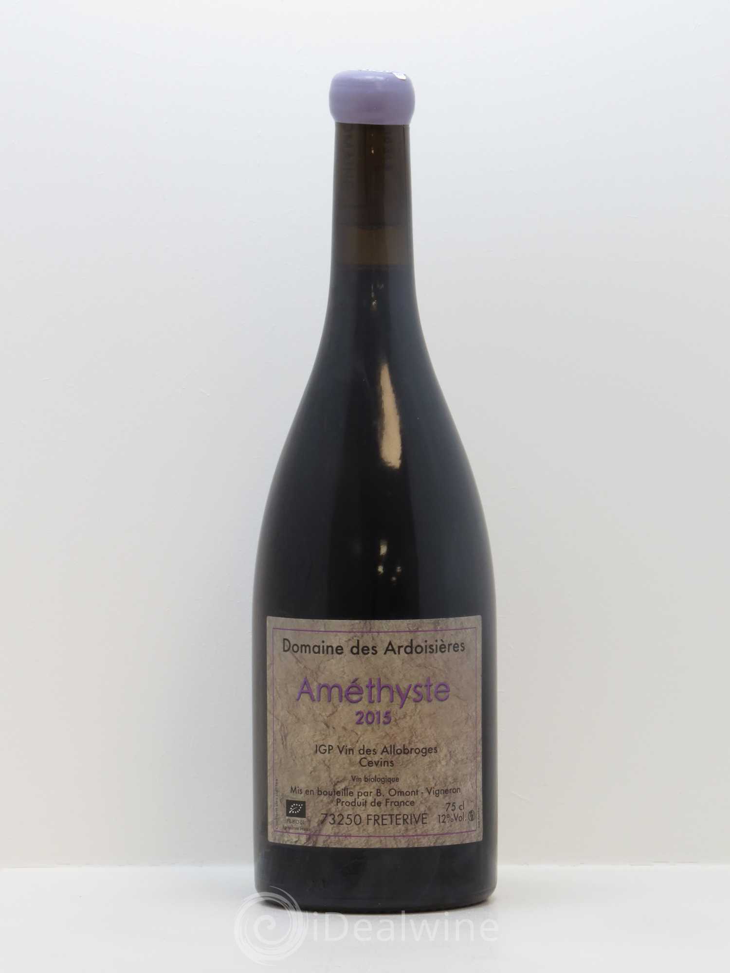 Vin des Allobroges Cevins Améthyste Ardoisières (Domaine des) 2015 - Lot de 1 bouteille - 0