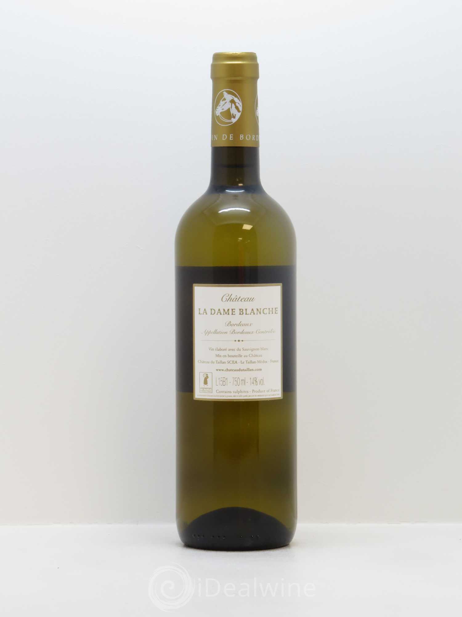 Château La Dame Blanche Château du Taillan 2015 - Lot de 1 bouteille - 1