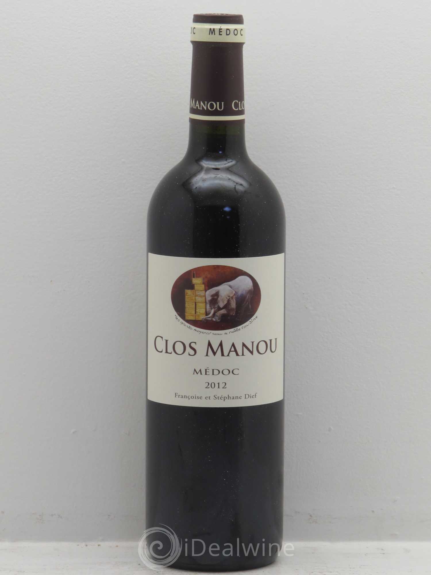 Clos Manou 2012 - Posten von 1 Flasche - 0