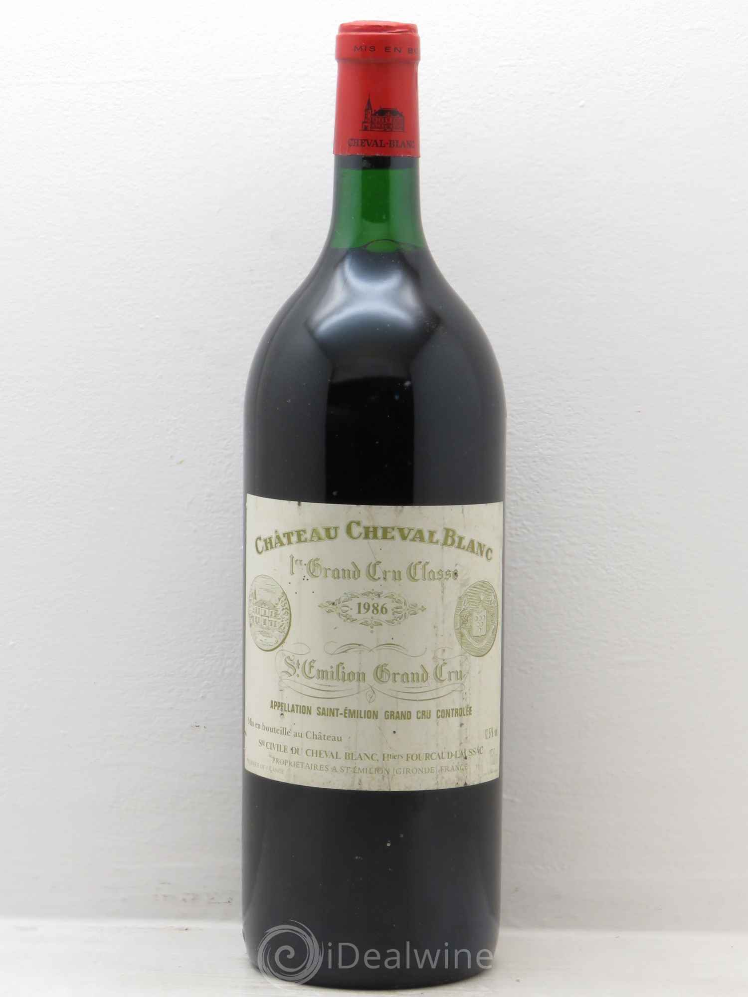 Château Cheval Blanc 1er Grand Cru Classé A 1986 - Lot de 1 magnum - 0